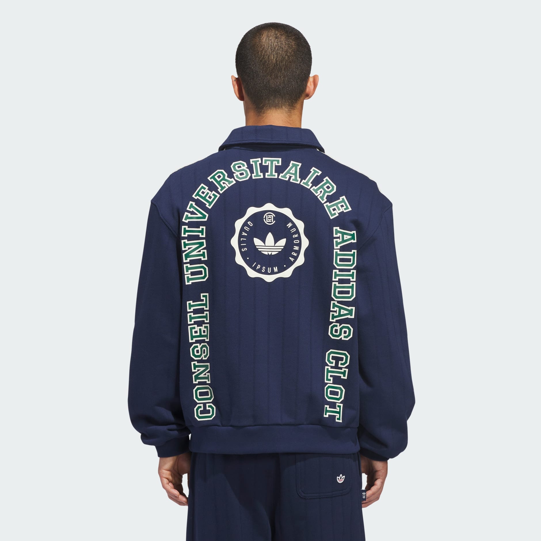 CLOT Quarter Zip by Edison Chen - Blue | adidas Hong Kong