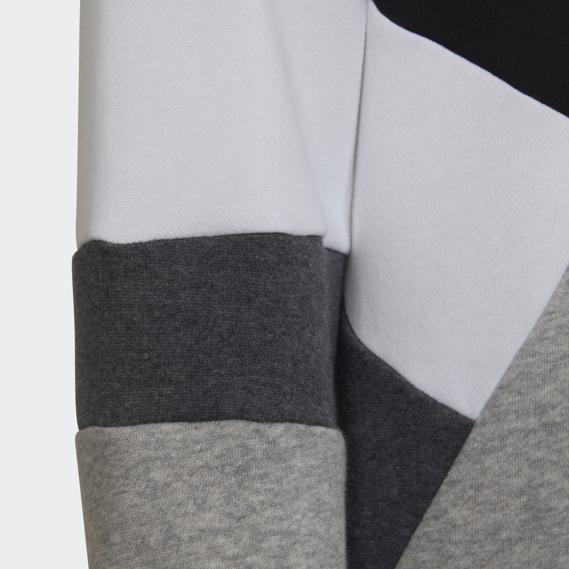 Colorblock Fleece Hoodie
