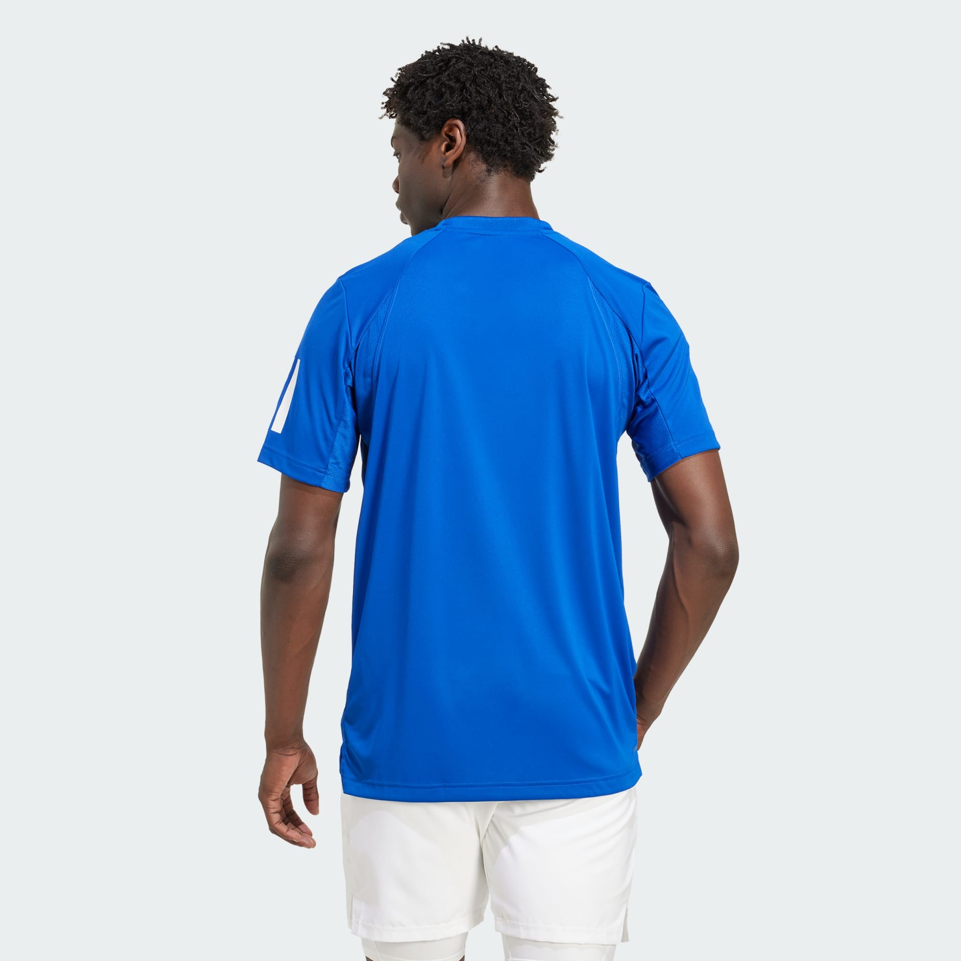 T-shirt Club Tennis Climacool 3 bandes