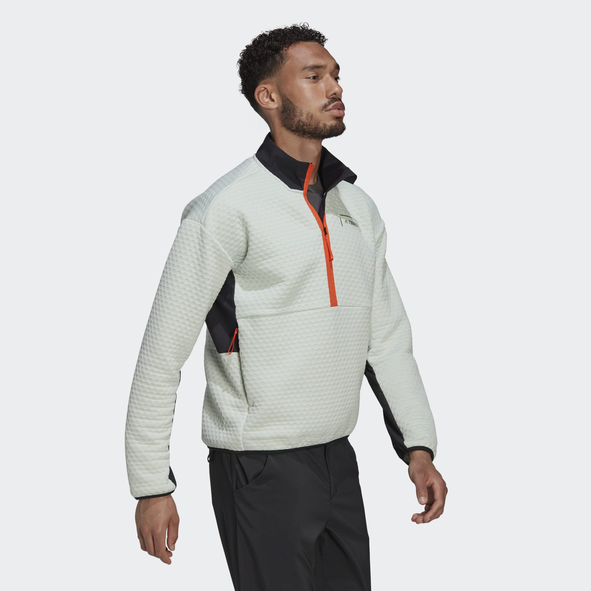 adidas Terrex Hike Half-Zip Fleece - Green | adidas SA