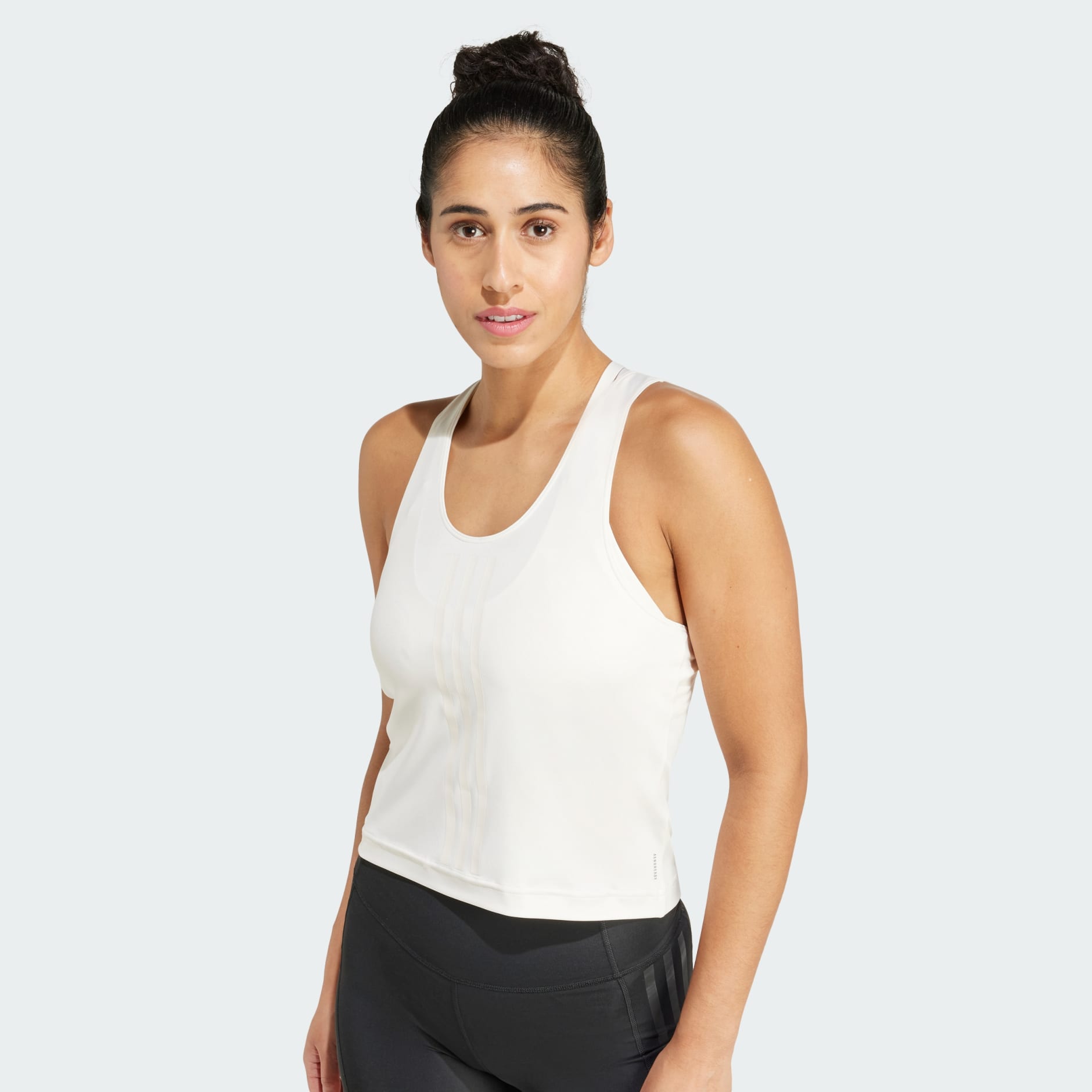 PrimeLift Reversible 3-Stripes Tight Fit Tank Top
