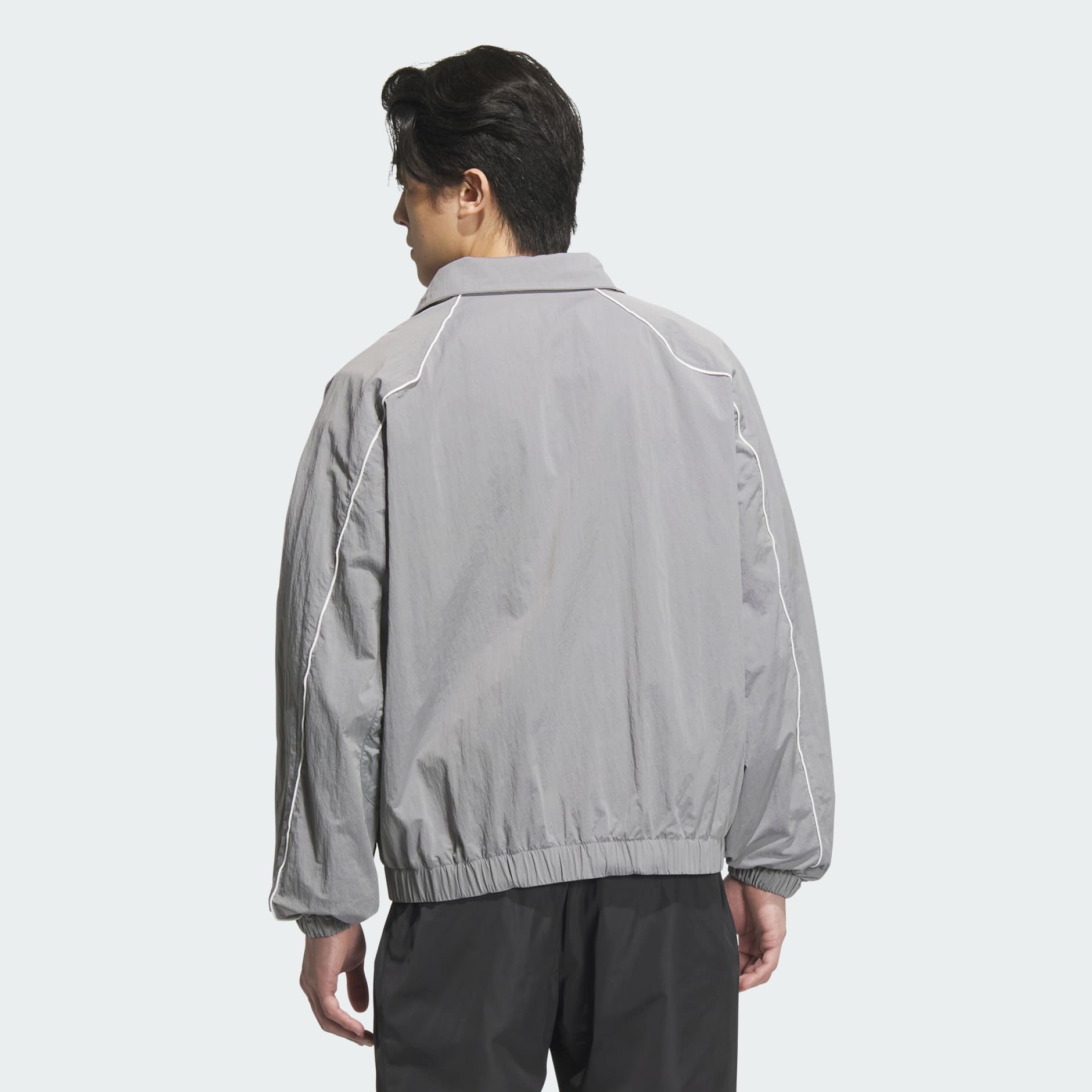 Racing V-Day Woven Jacket - Grey | adidas Hong Kong