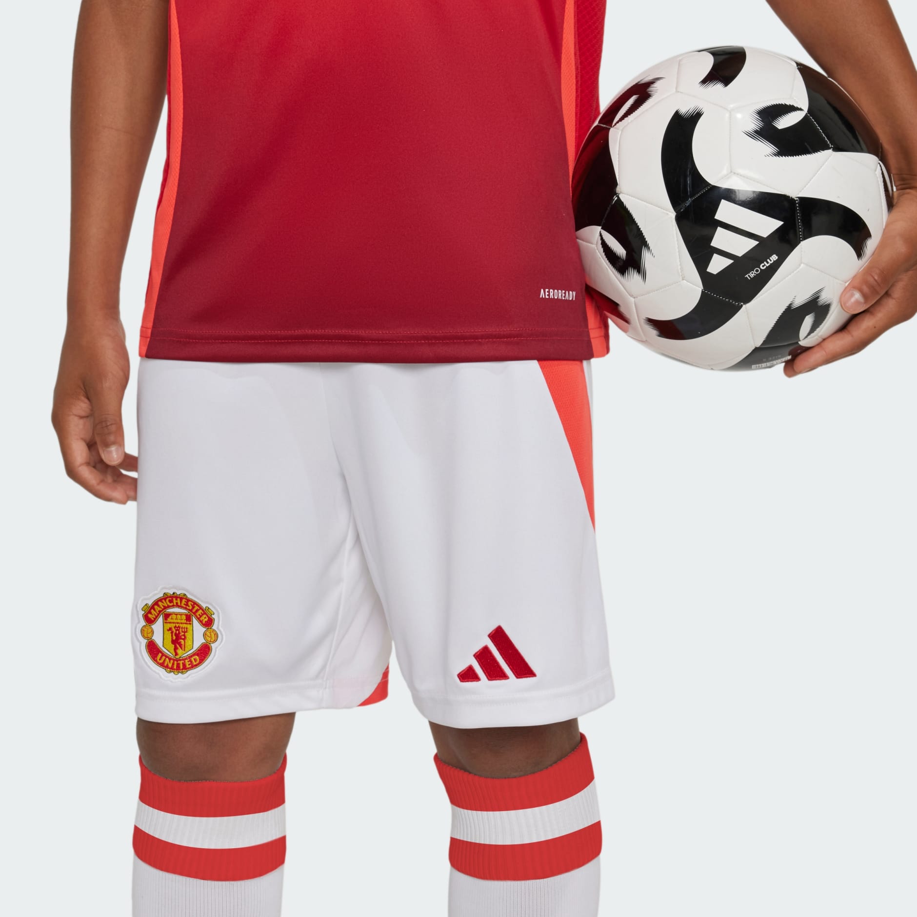 Manchester United 24/25 Home Shorts Kids