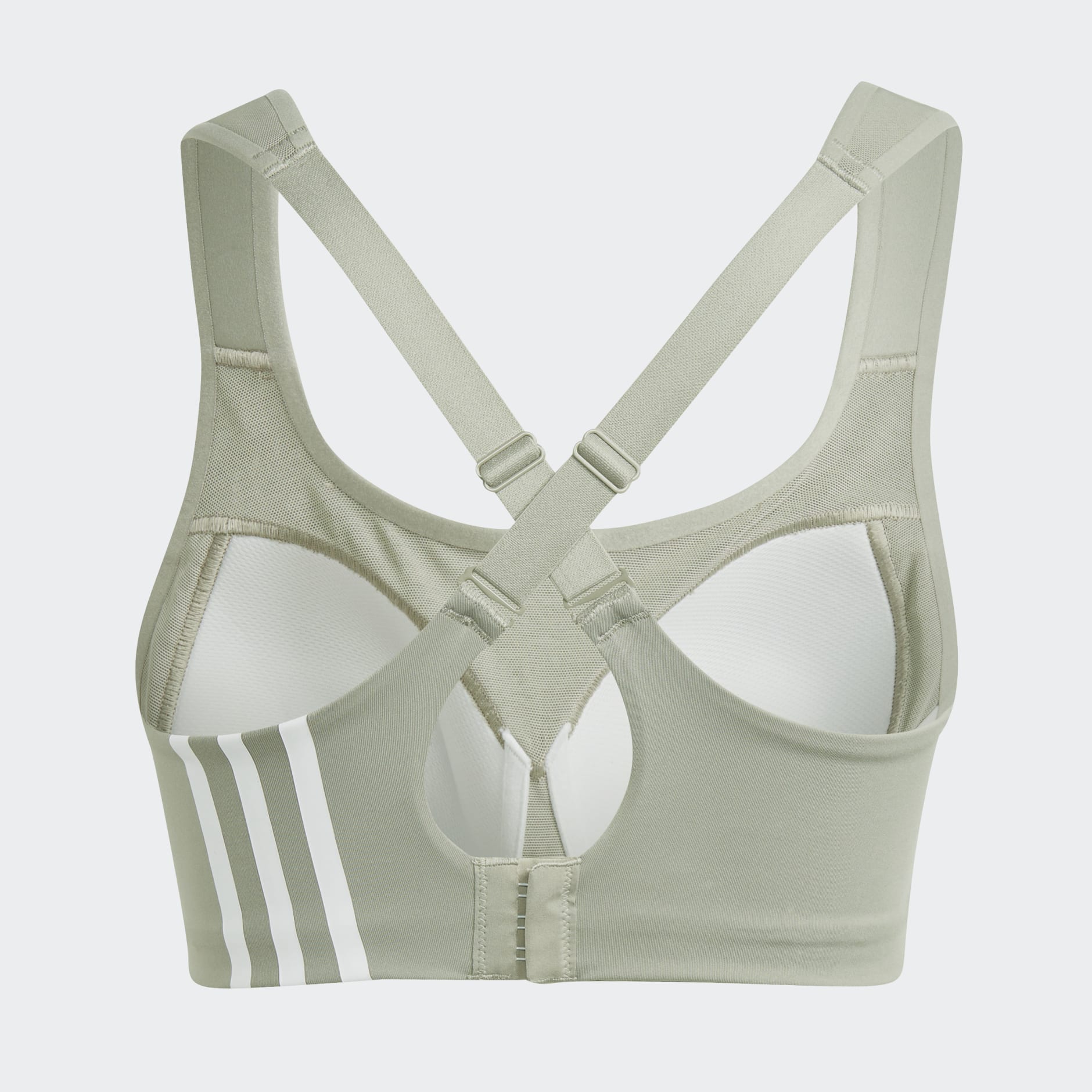adidas TLRD Impact Training High-Support Bra (Plus Size) - Green