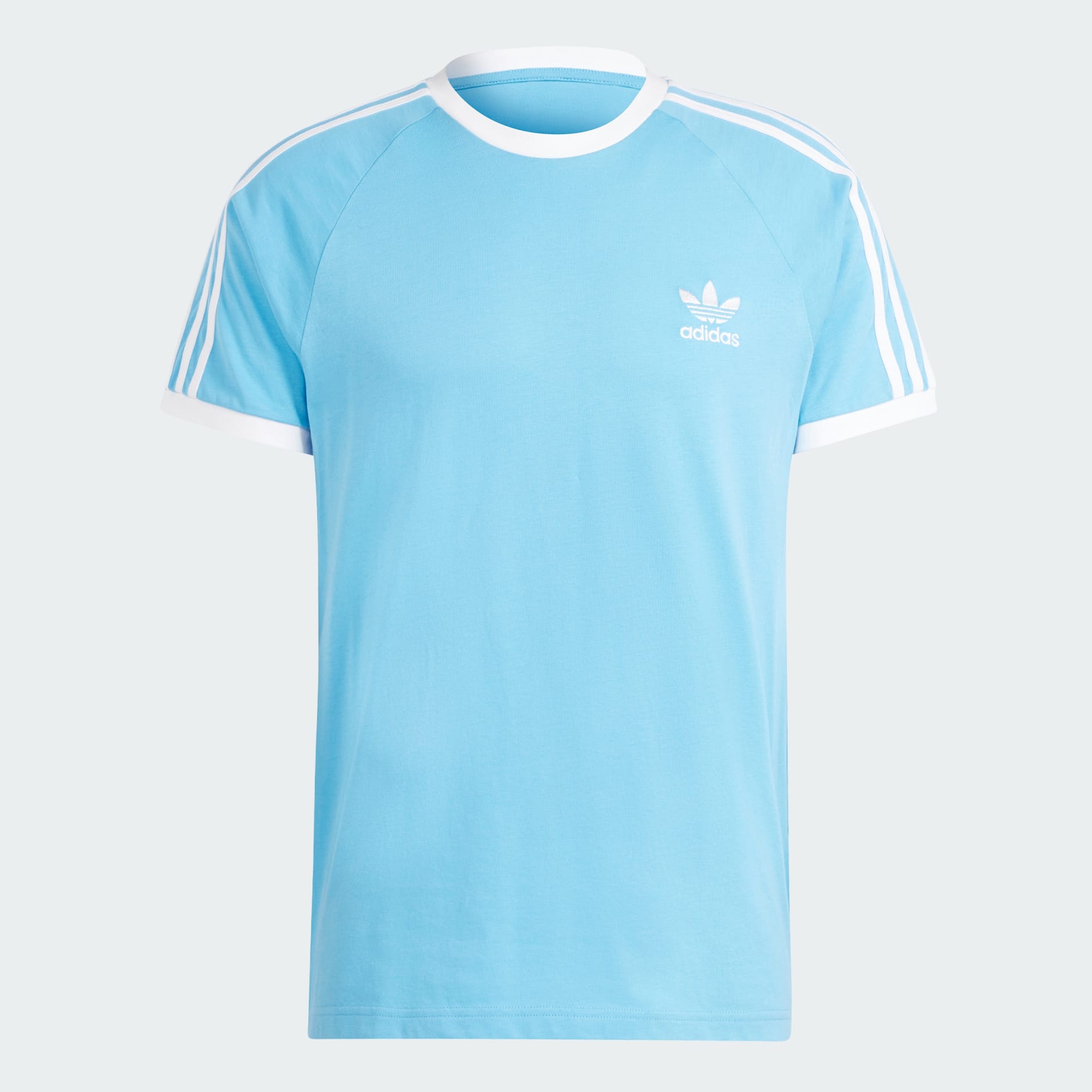 Adidas light blue stripes online