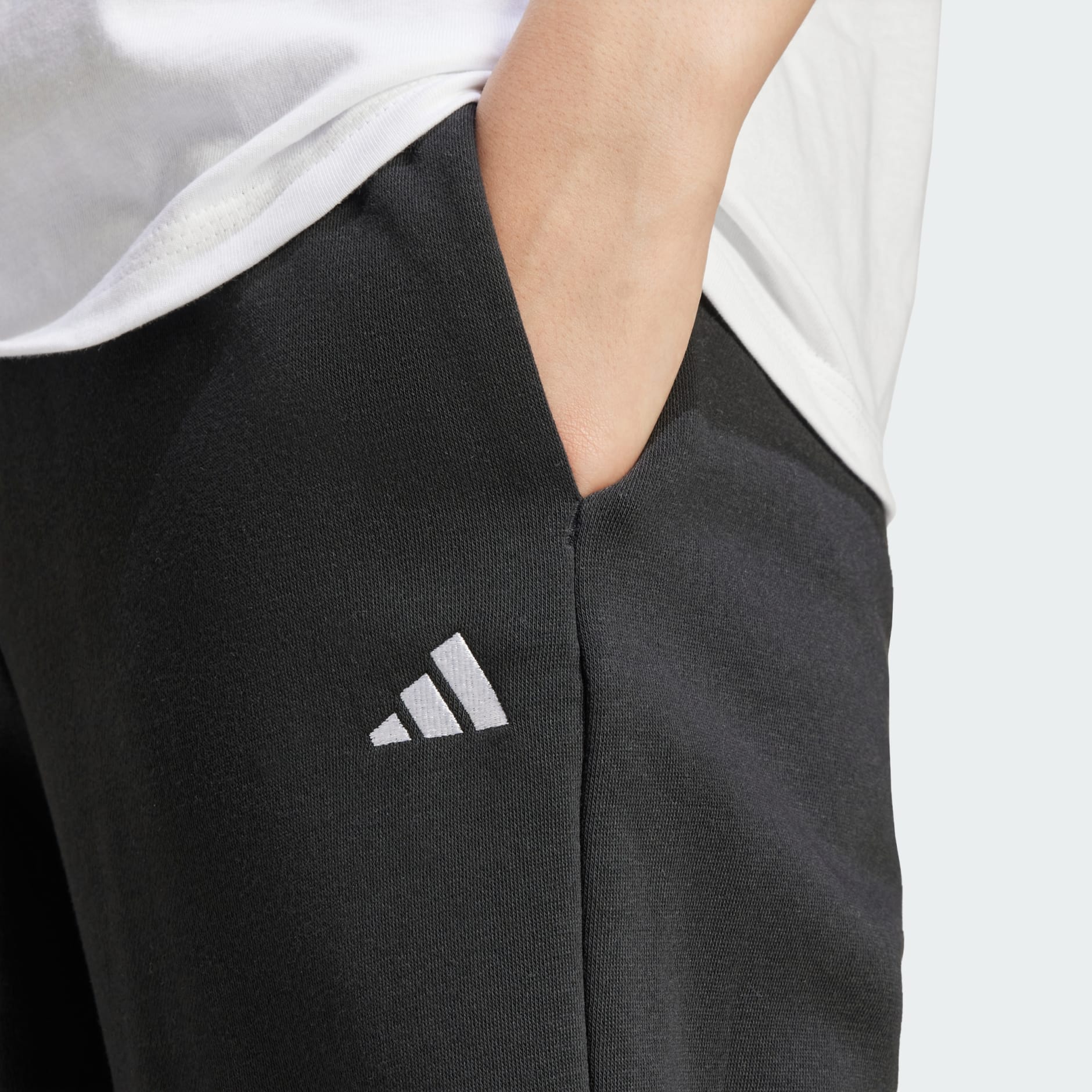 Essentials Small Logo Feel Cozy Open-Hem Pants