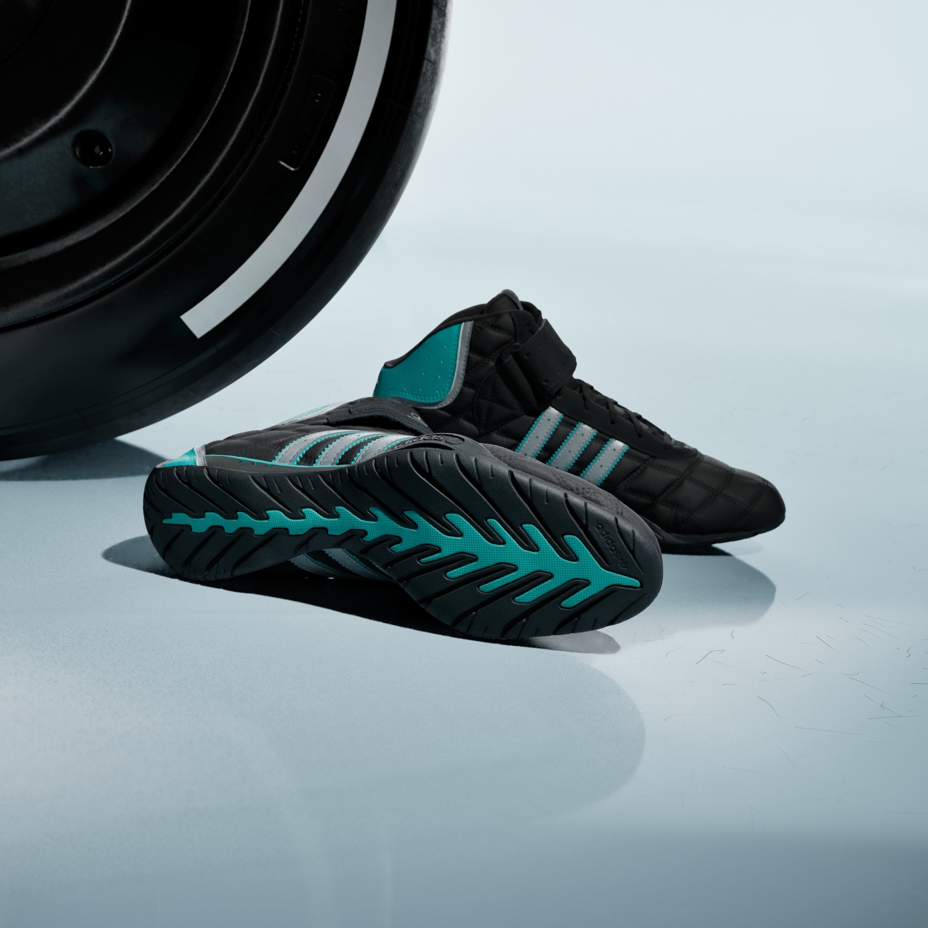 ADIRACER HI MERCEDES AMG PETRONAS F1 TEAM SHOES