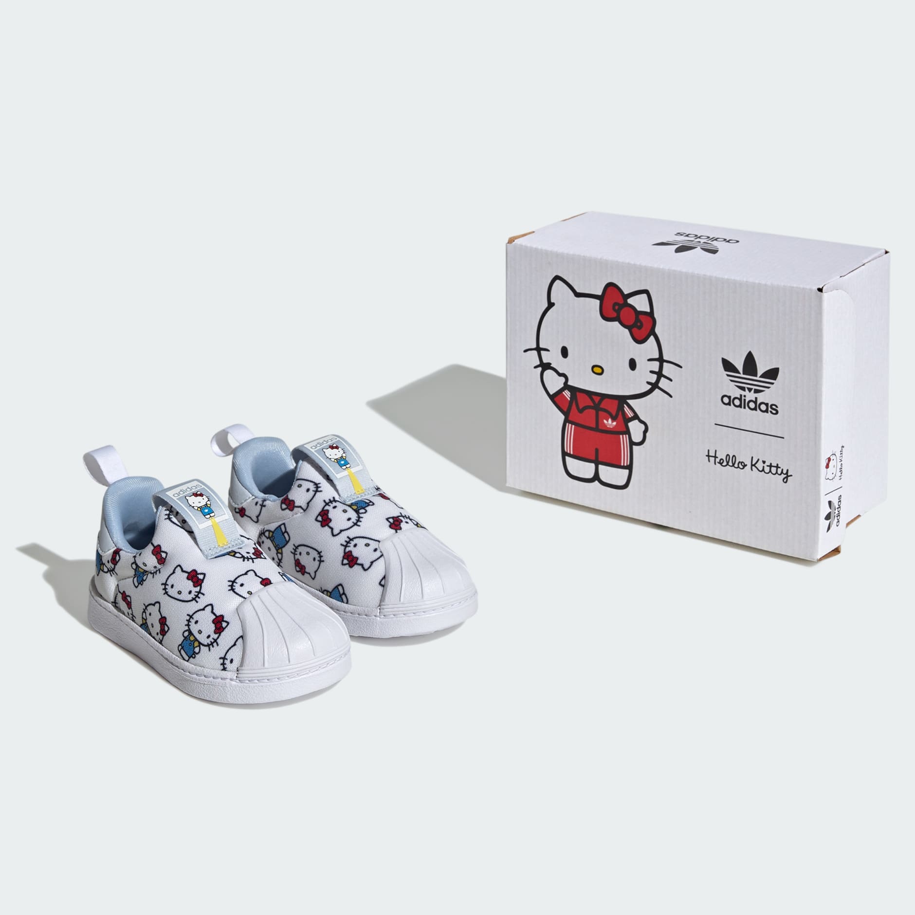 Adidas cheapest X Hello Kitty toddler flex sneakers