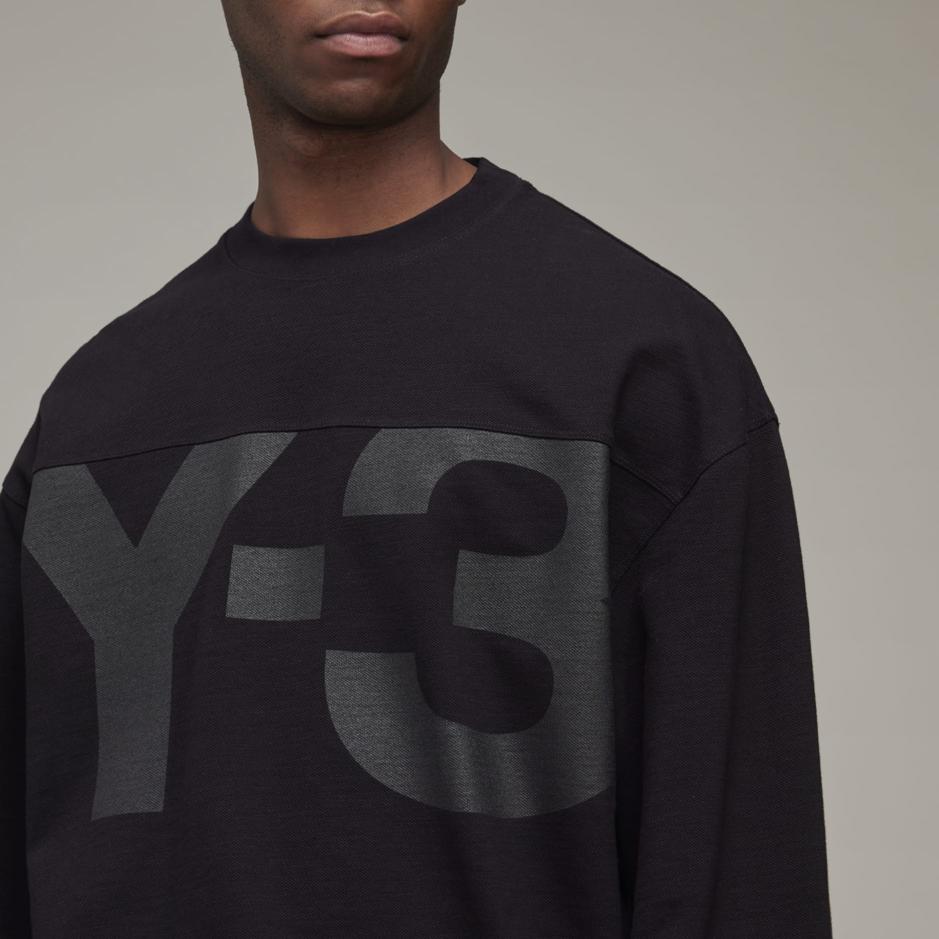 Y-3 Classic Heavy Piqué Crew Sweatshirt