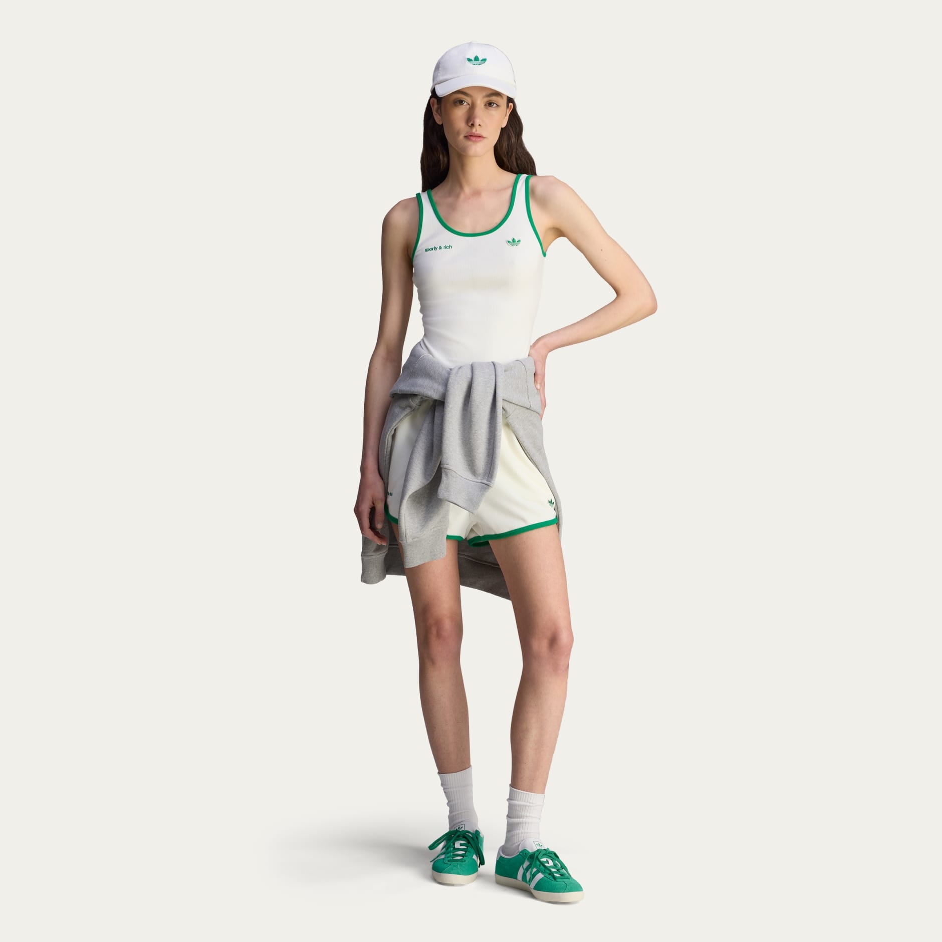 Sporty & Rich Tank Top - White | adidas Hong Kong