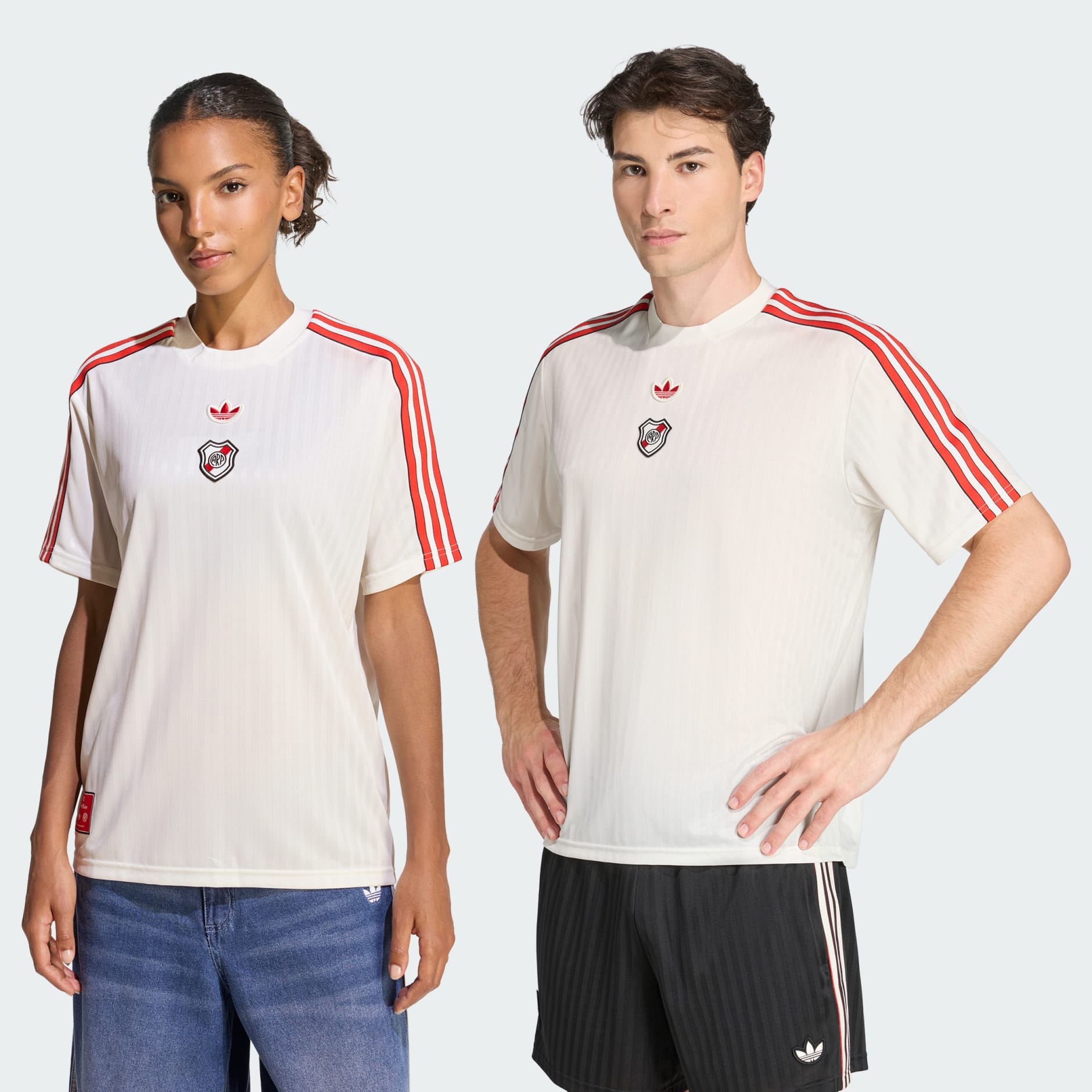 Clothing - River Plate Terrace Icons Jersey - White | adidas Oman