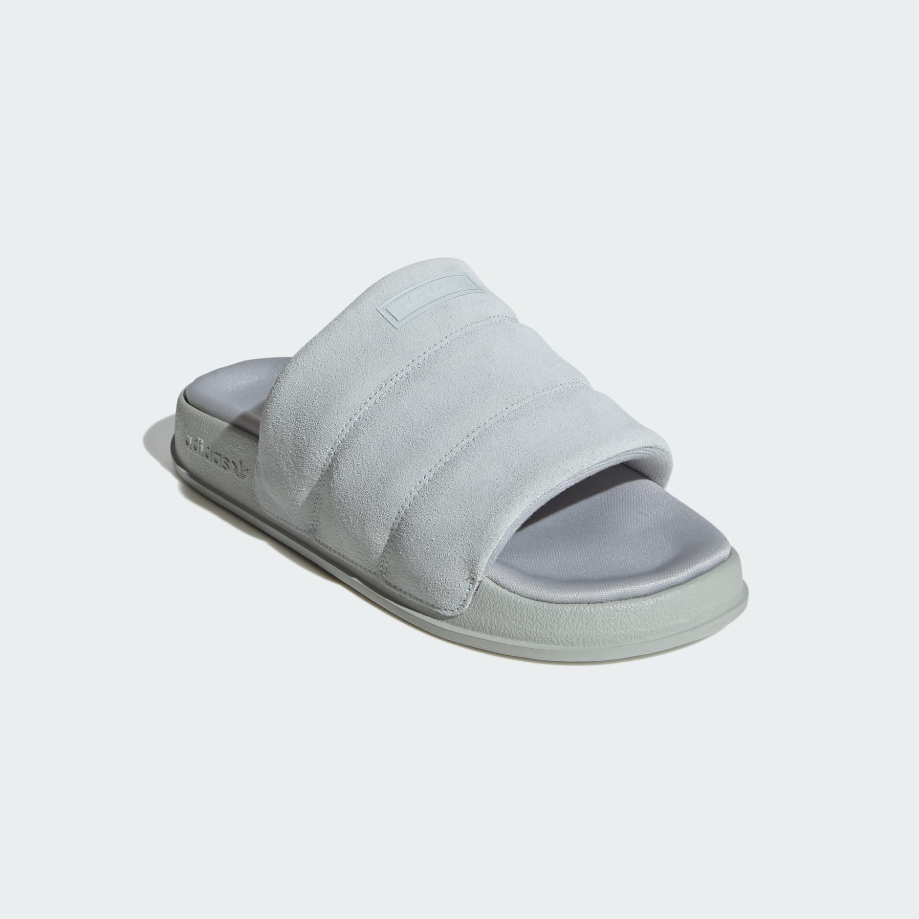 Women s Shoes Adilette Essential Slides Grey adidas Saudi Arabia