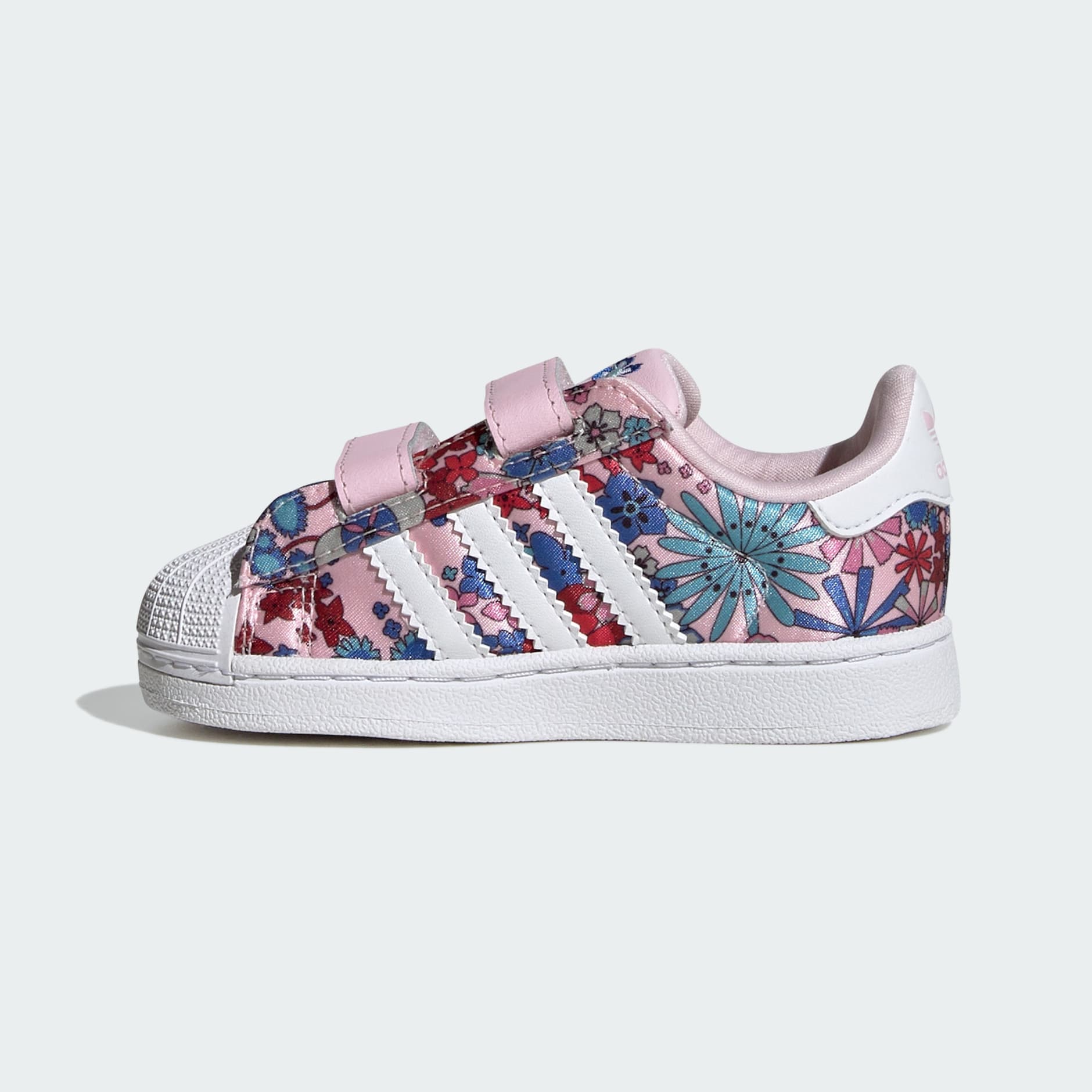 ADIDAS LIBERTY LONDON SUPERSTAR II COMFORT CLOSURE SHOES