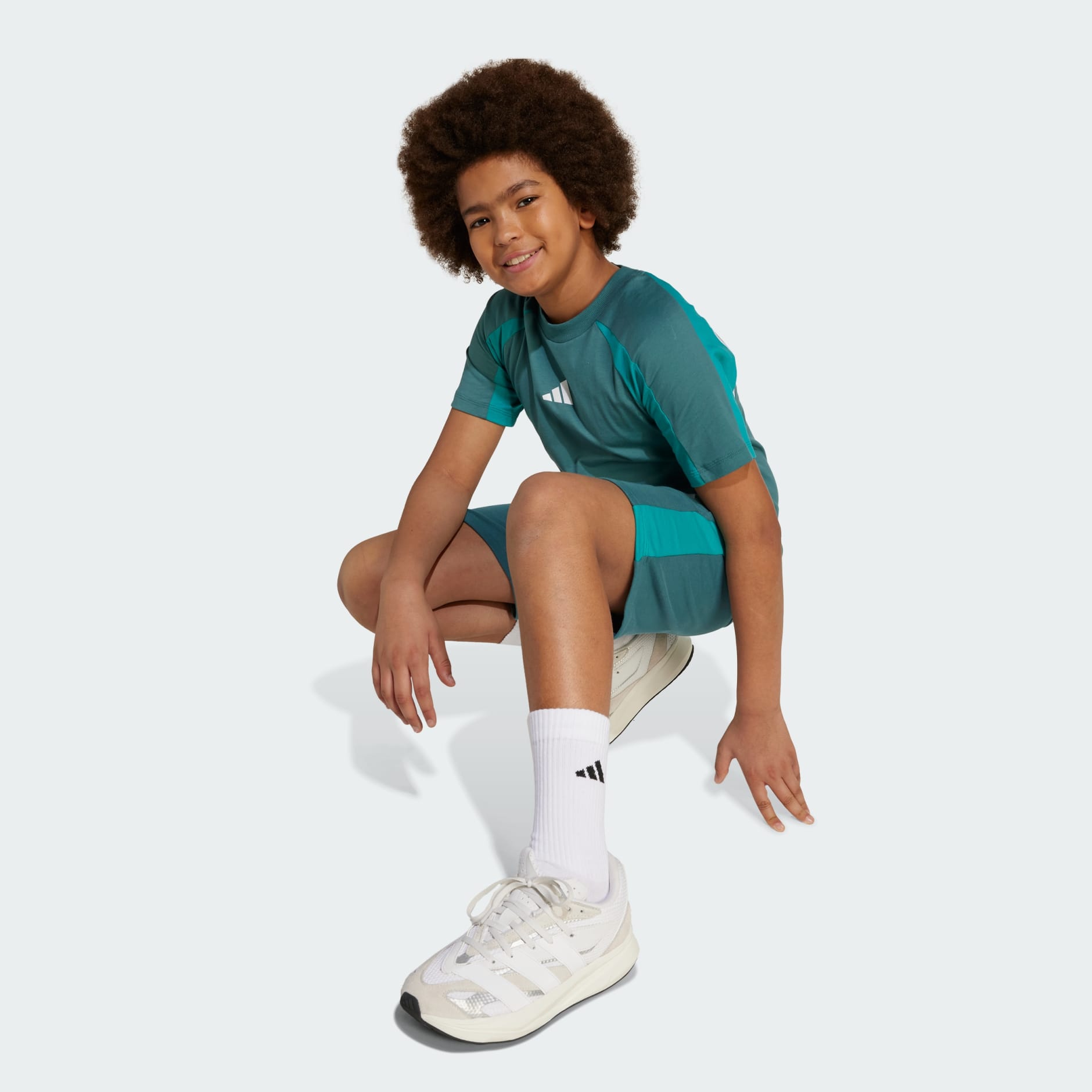 Pantaloni scurți Seasonal Essentials Colorblock pentru copii