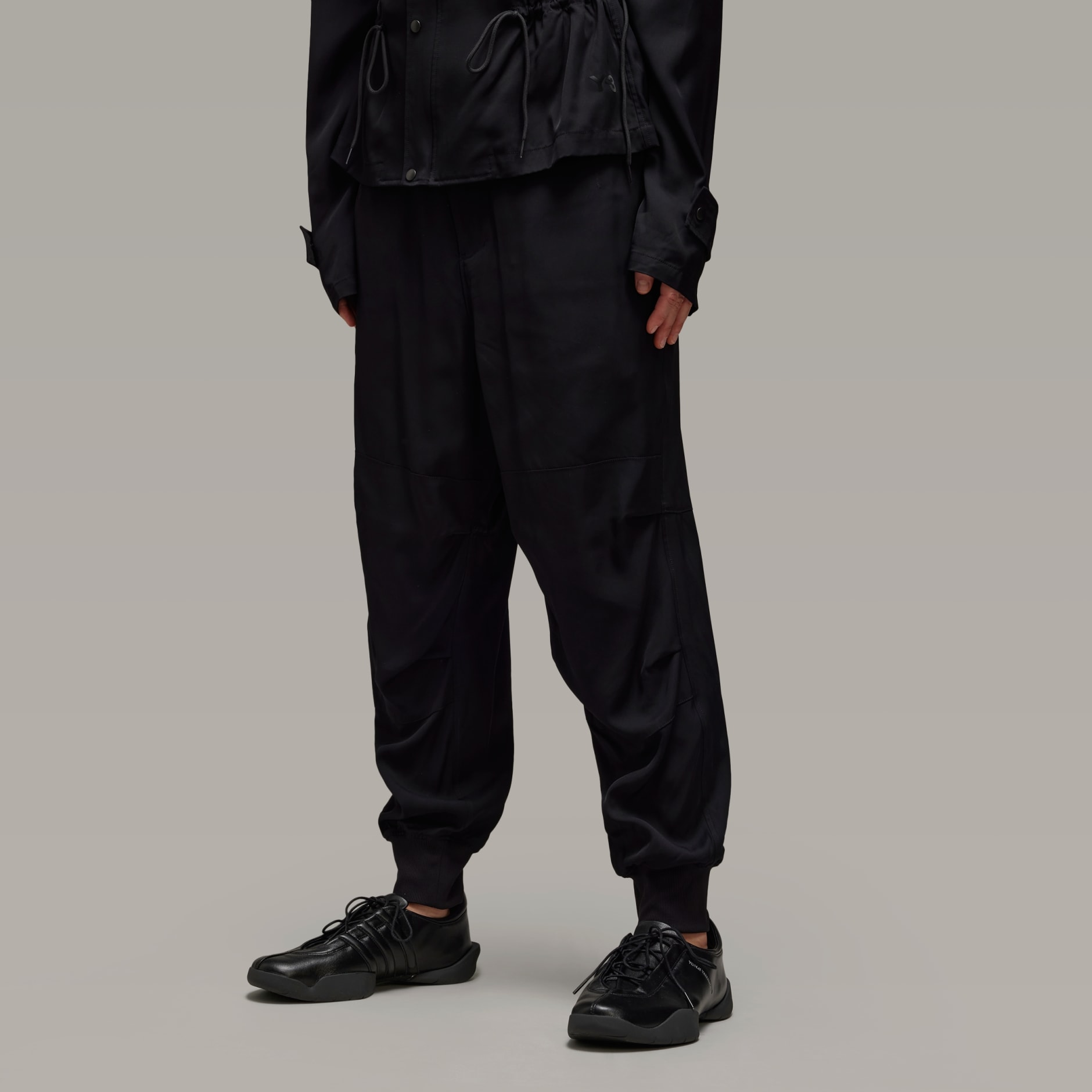 Y-3 Rayon Twill Elasticated Cuff Pants