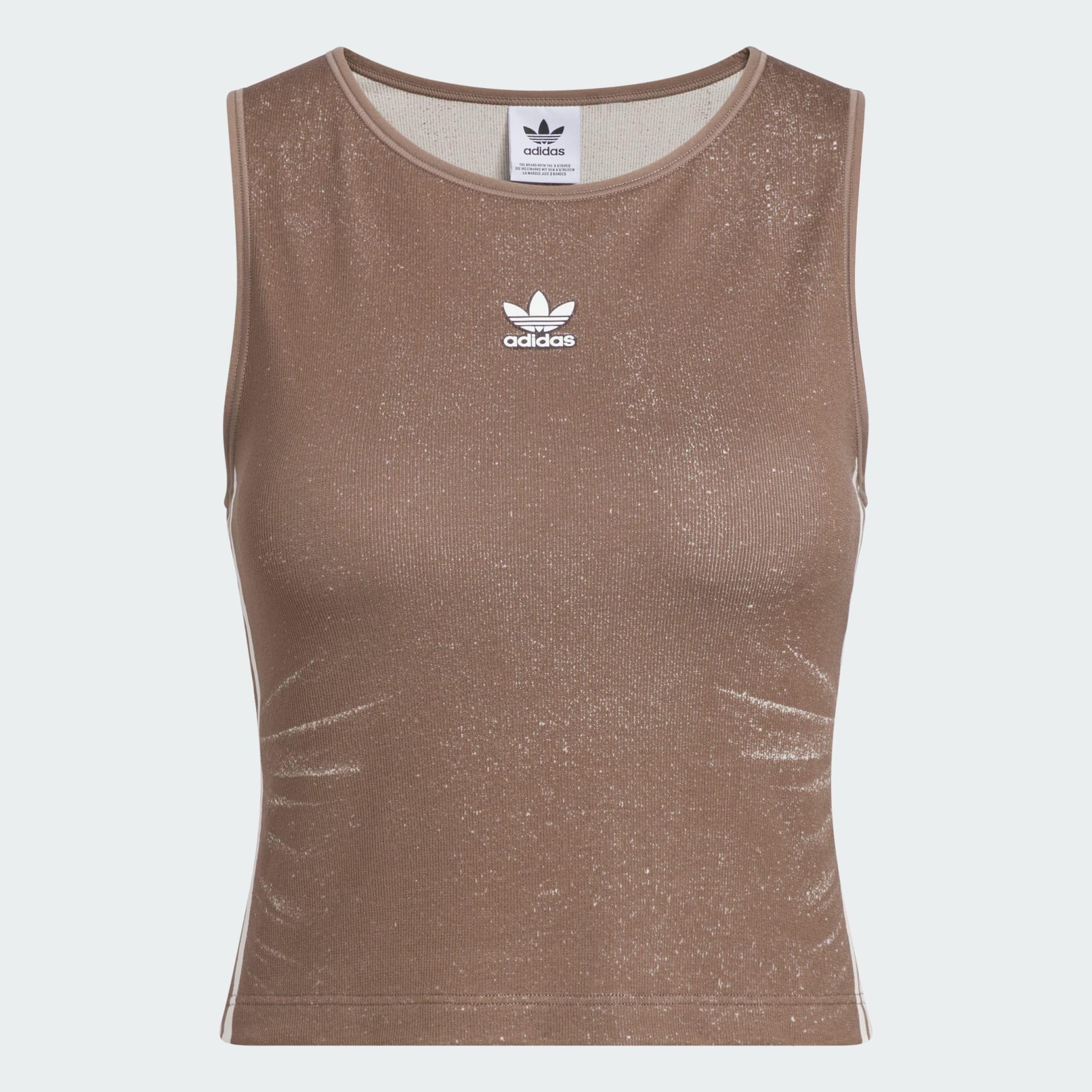 Fake Denim Padded Tank Top