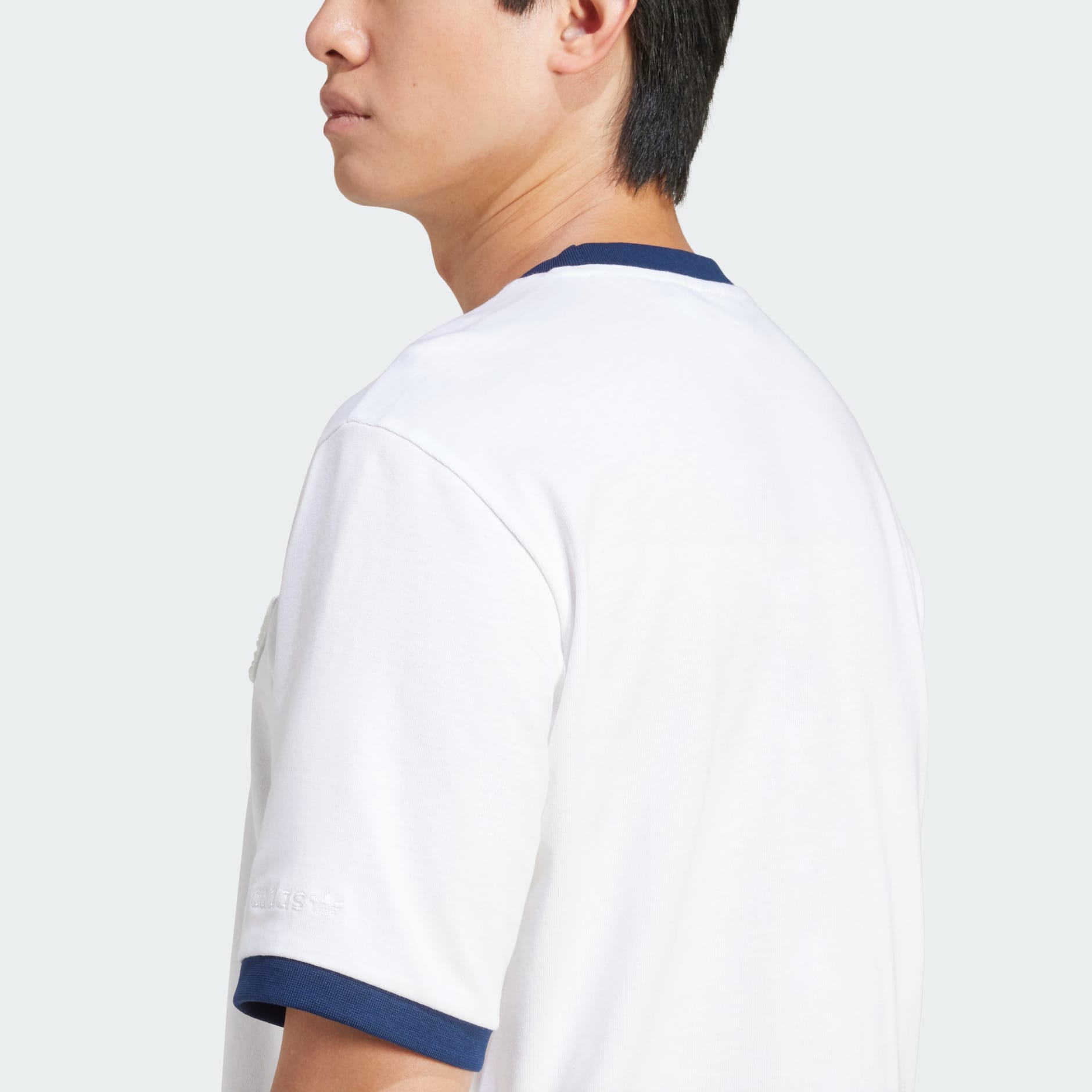 ◆adidas◆ contrast tee JC8383 adidas Contrast Tee - Blue | adidas Deutschland