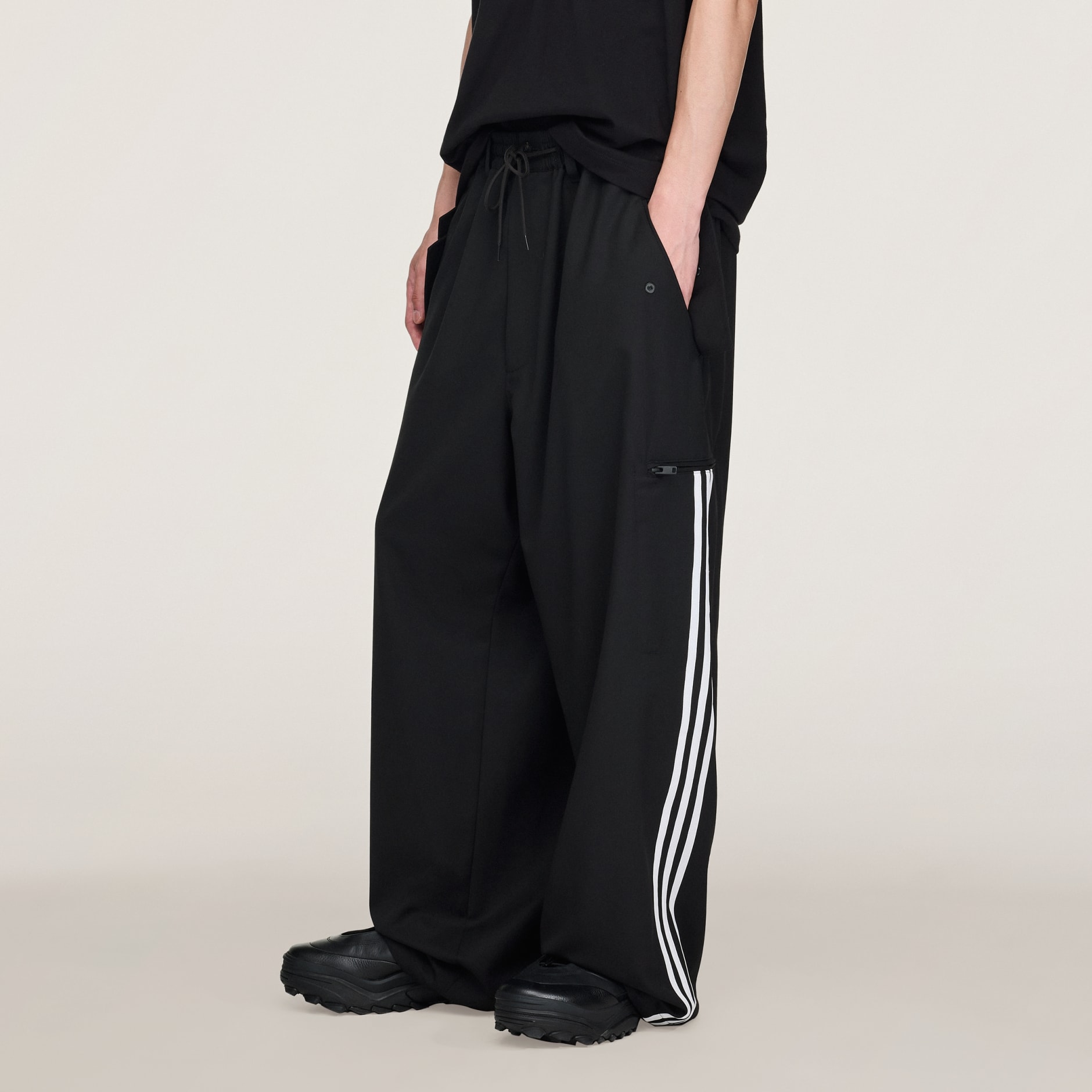 Vunene hlače ravnog kroja Y-3 Refined