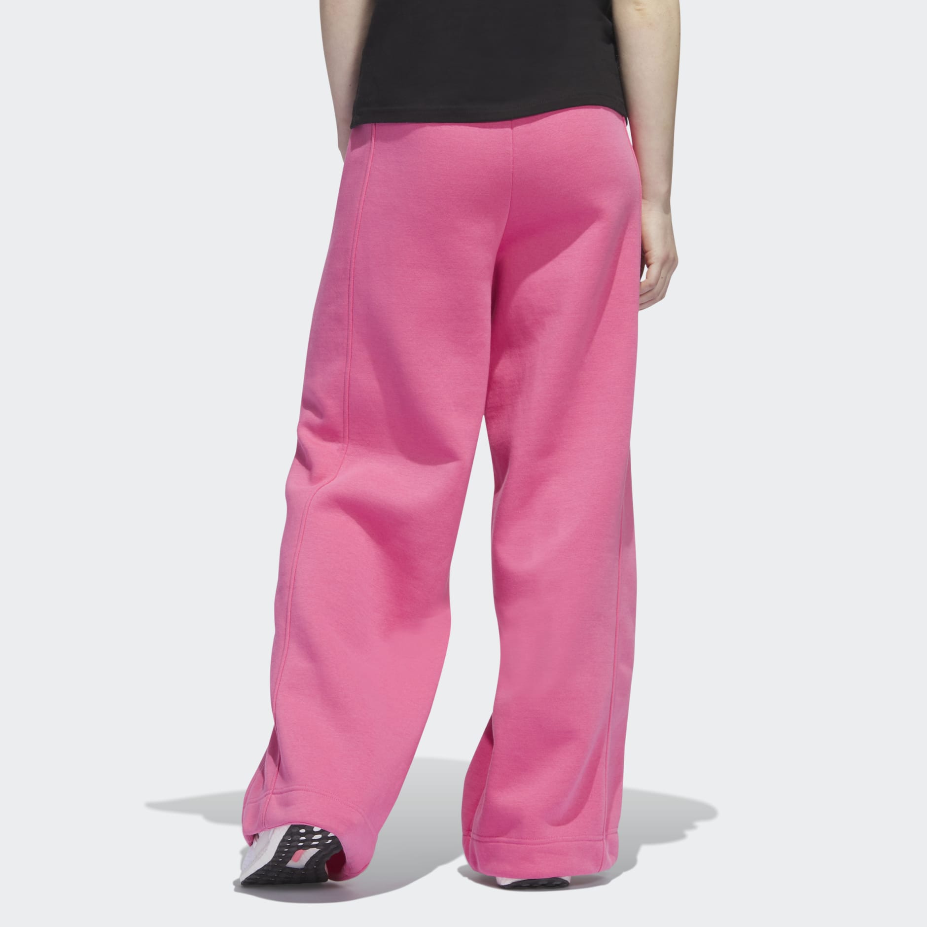 Wide Pants - Dark pink/Pattern - Ladies
