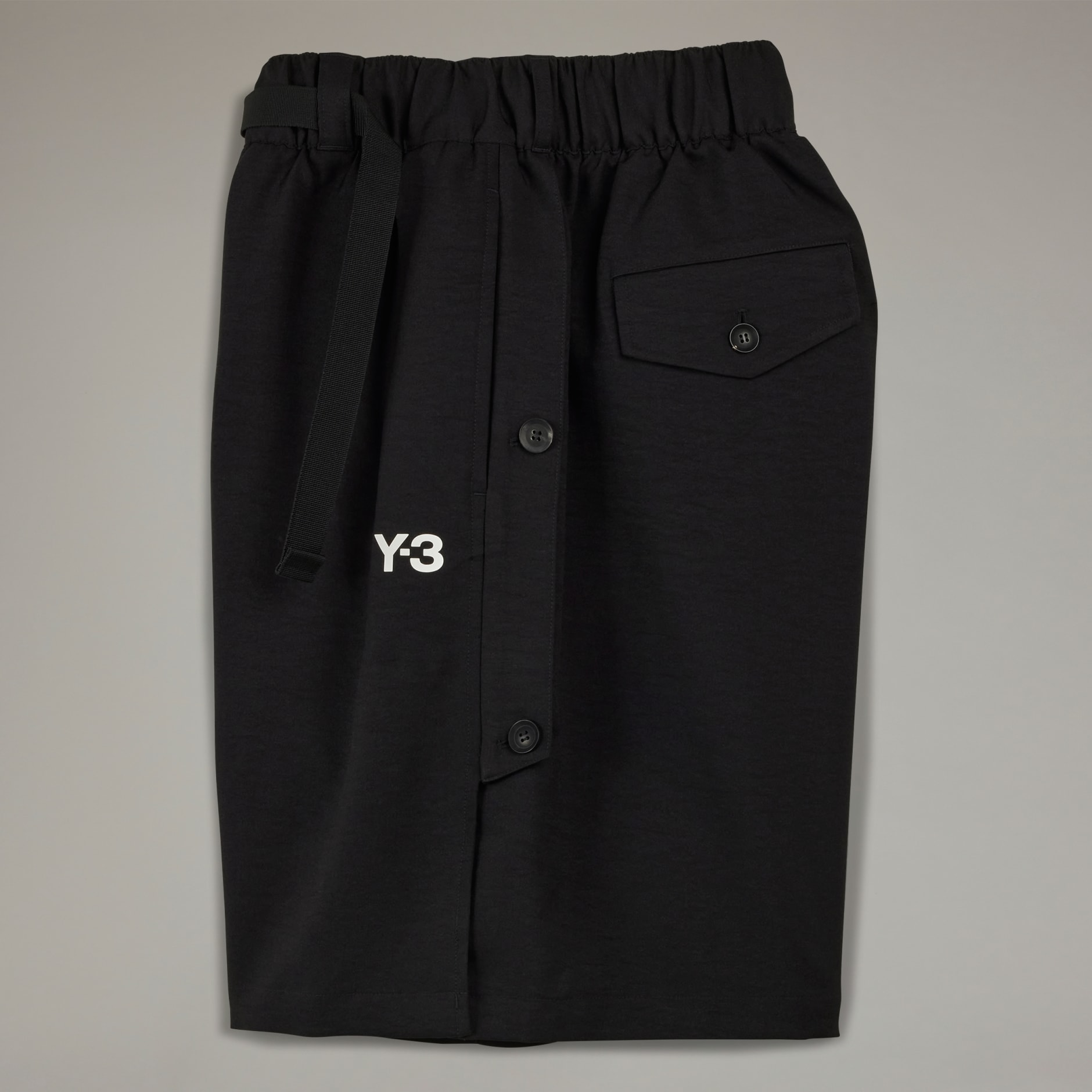 Y-3 Sport Uniform 3-Stripes Shorts - Black | adidas Hong Kong