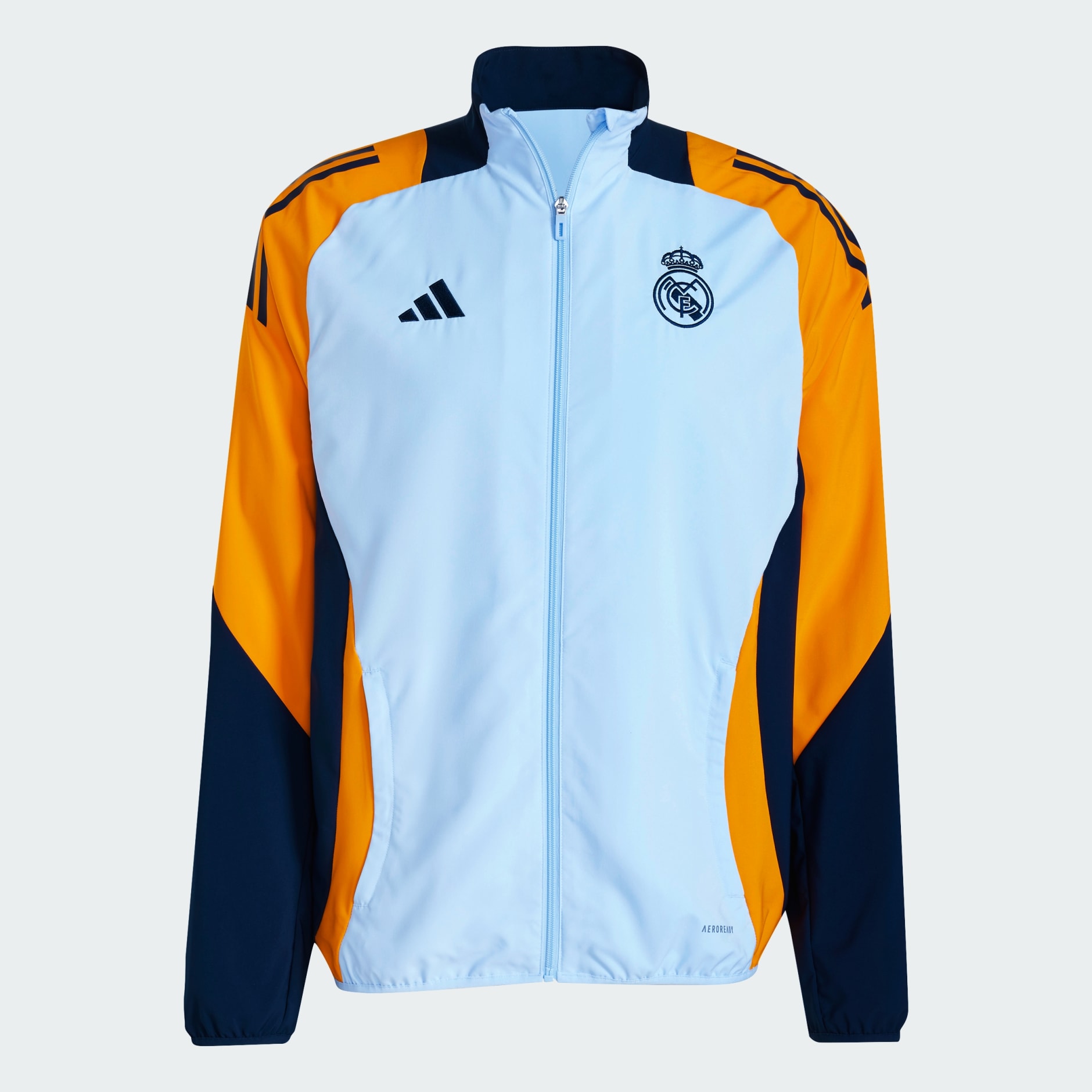 Clothing - Real Madrid Tiro 24 Competition Presentation Jacket - Blue ...