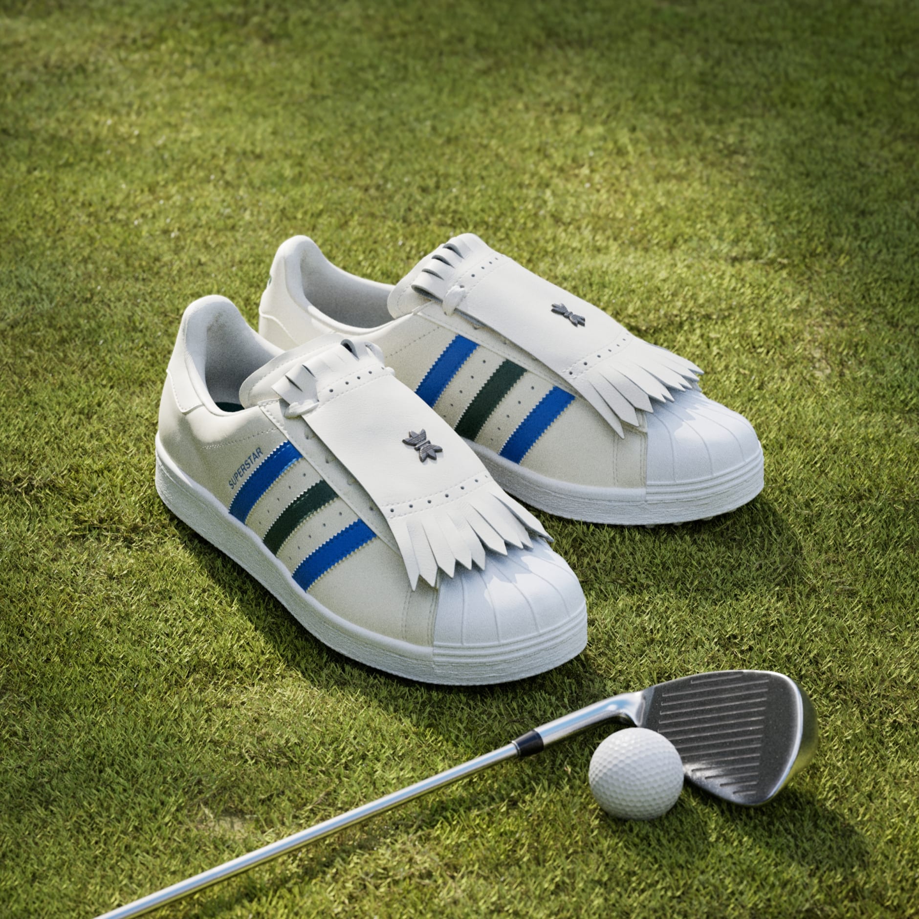 All products Rolling Links Superstar Spikeless Golf Shoes White adidas South Africa