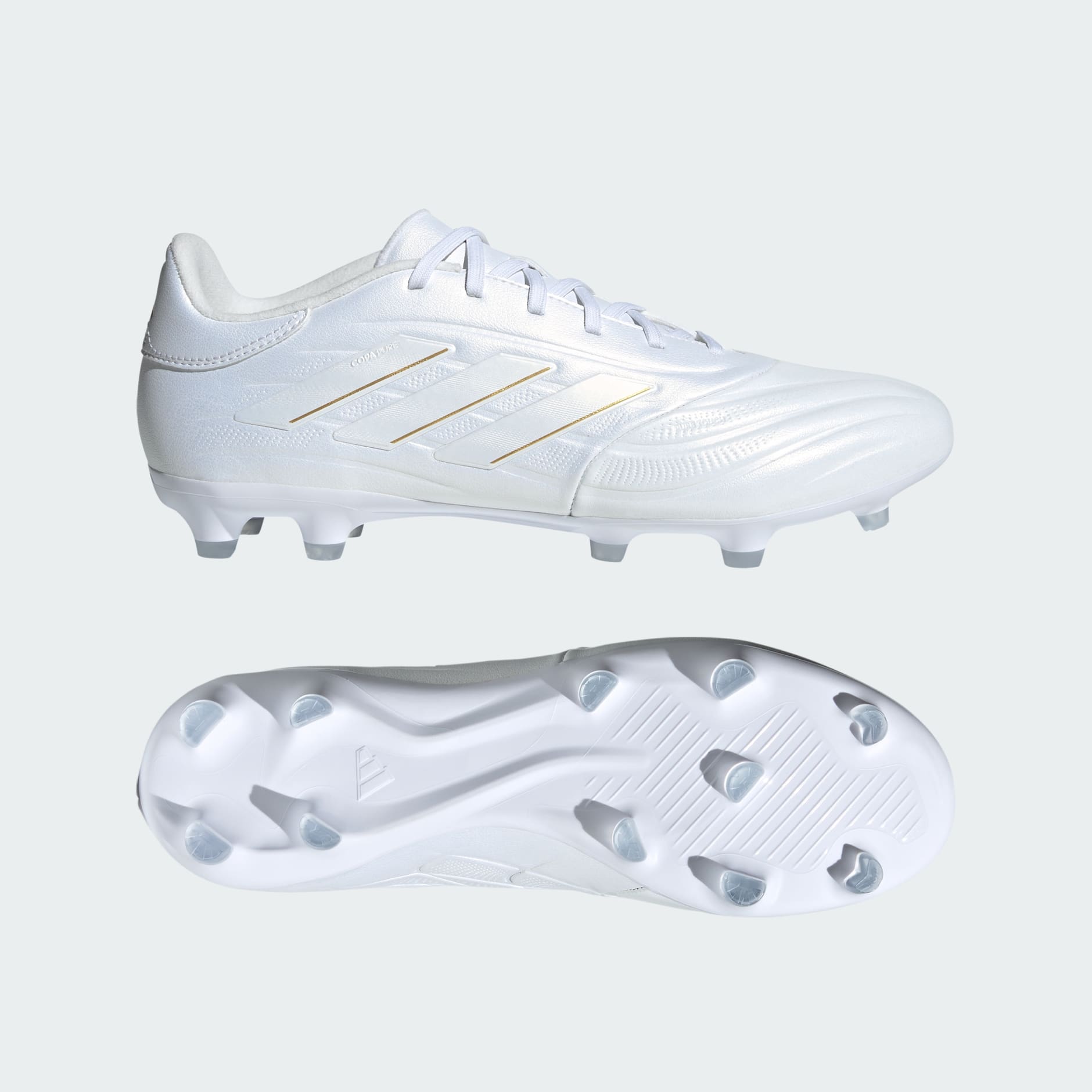 All products - Copa Pure 2 League Firm Ground Boots - White | adidas ...