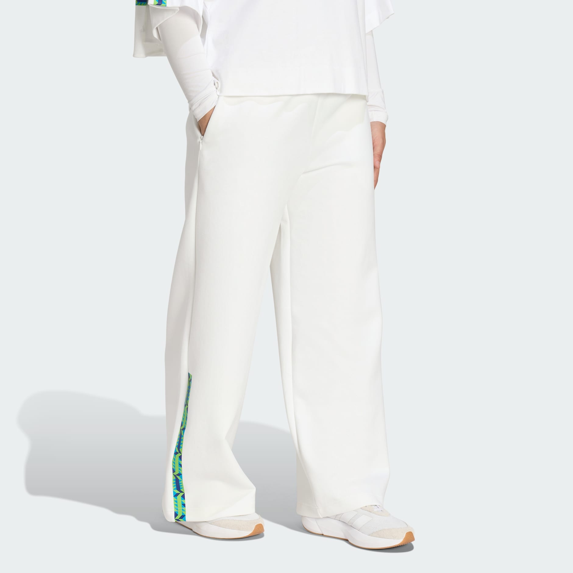 SOFT LUX STRAIGHT LEG TROUSERS