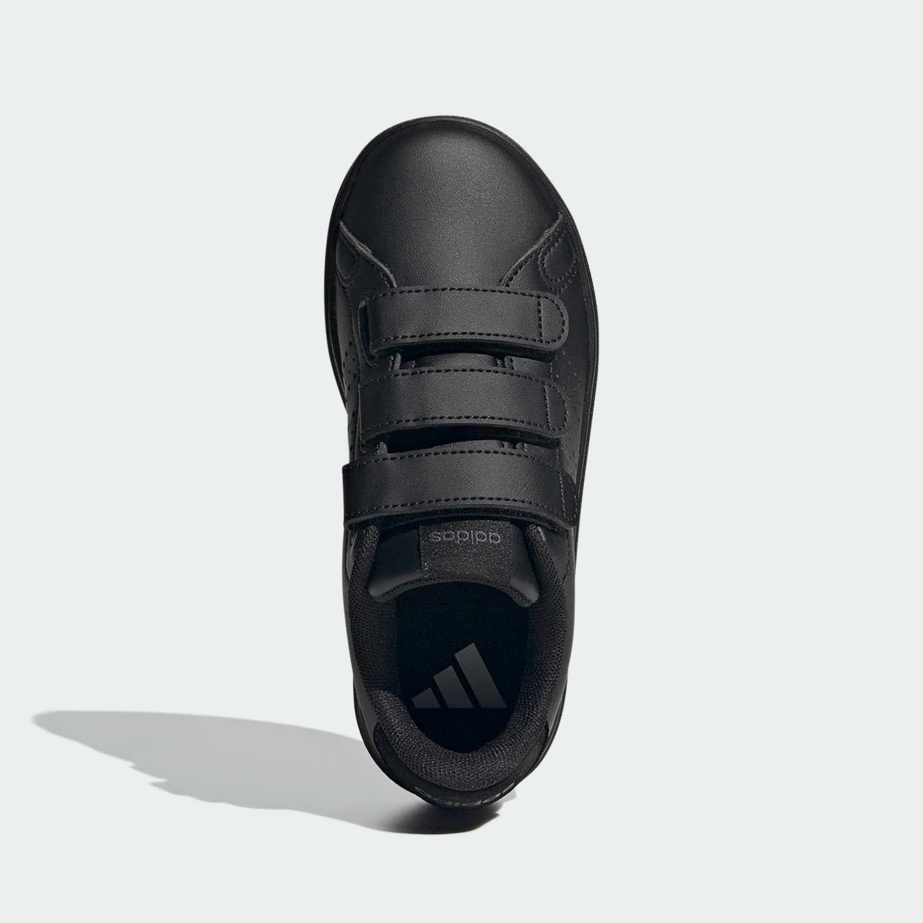 Adidas advantage junior trainers clearance