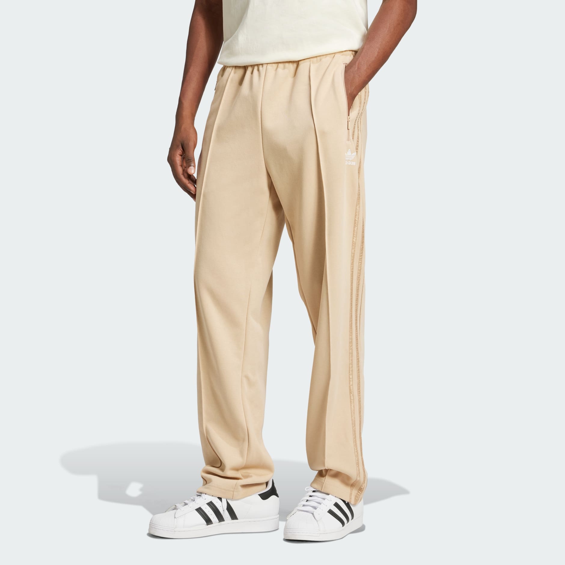 Adidas Originals Monogram 2 Tracksuit Pants Beige L Man