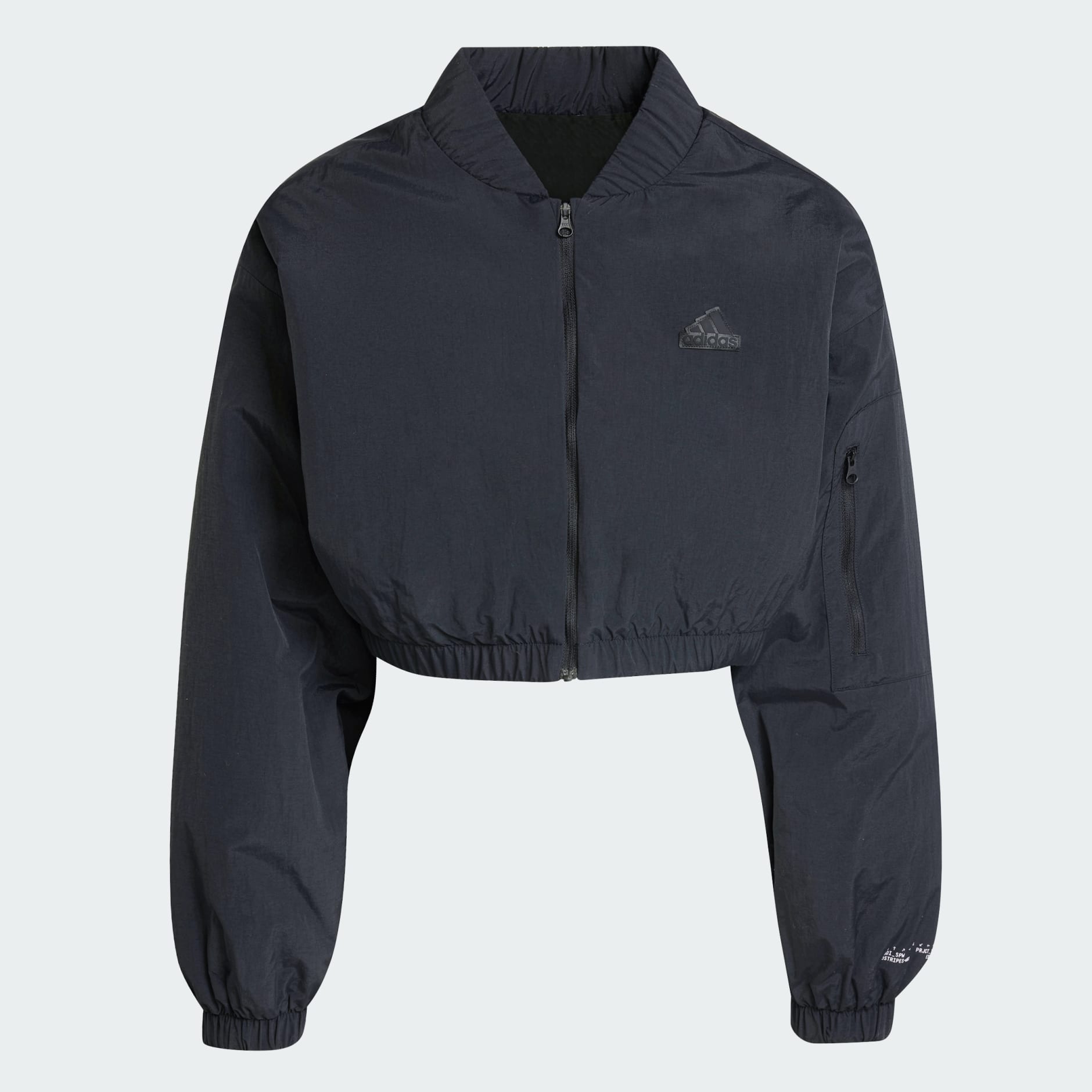 adidas City Escape Padded Bomber Jacket - Black | adidas TZ