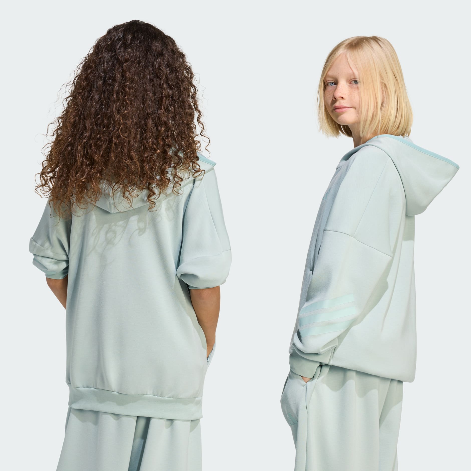 FUTURE ICONS 3 STRIPES FULL ZIP HOODIE