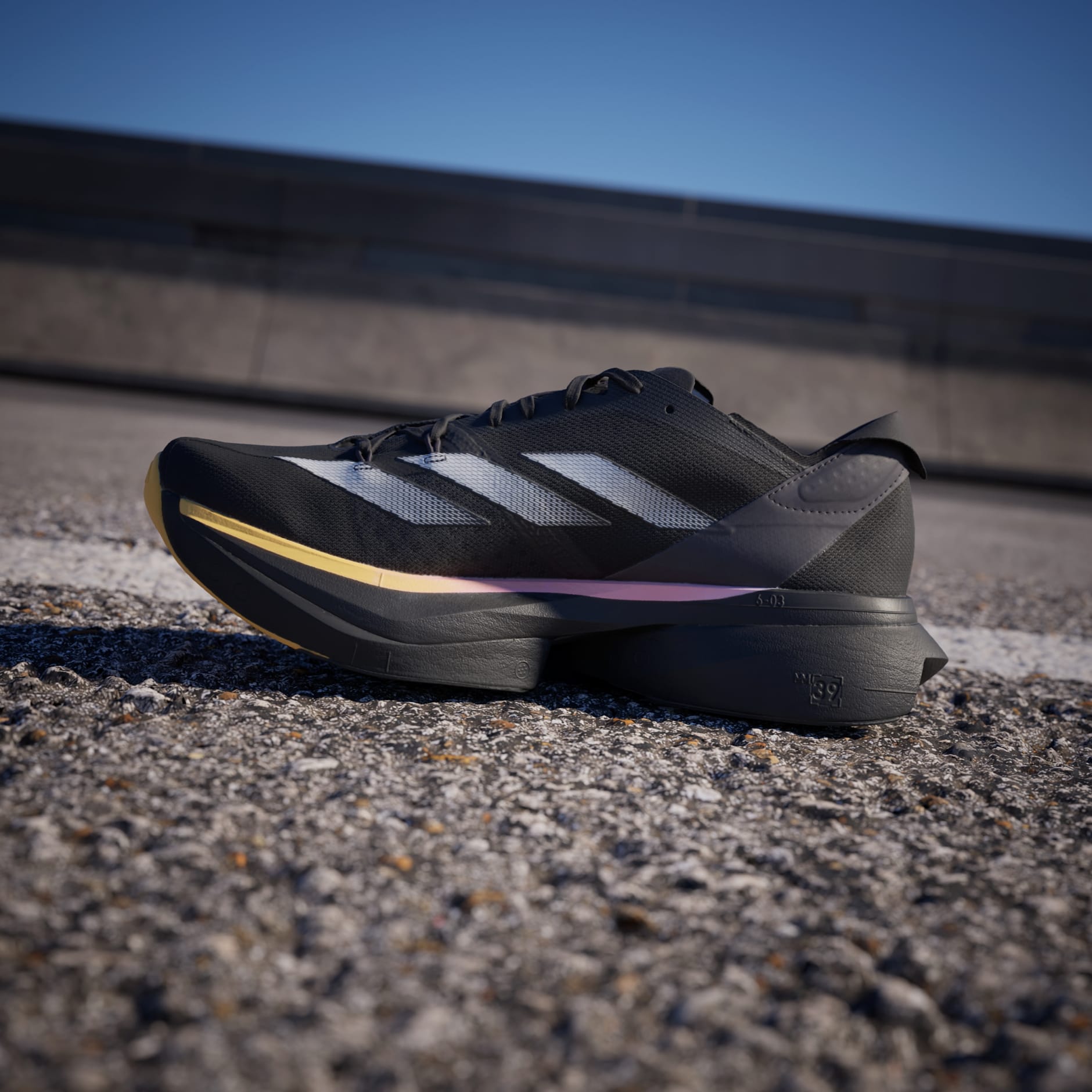 adidas ADIZERO ADIOS PRO 3 Shoes - Black | adidas KE