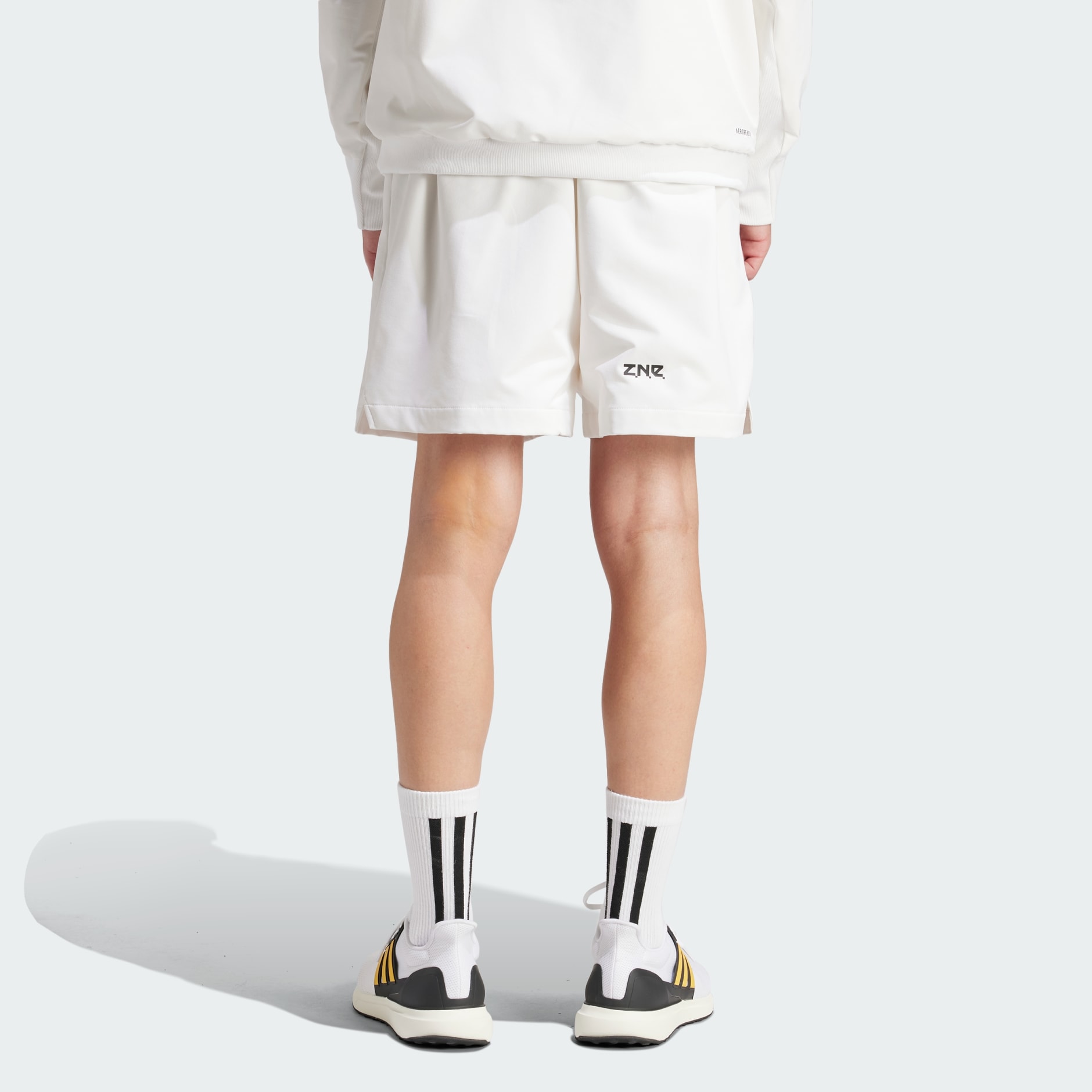 adidas Z.N.E. Woven Shorts - White | adidas LK