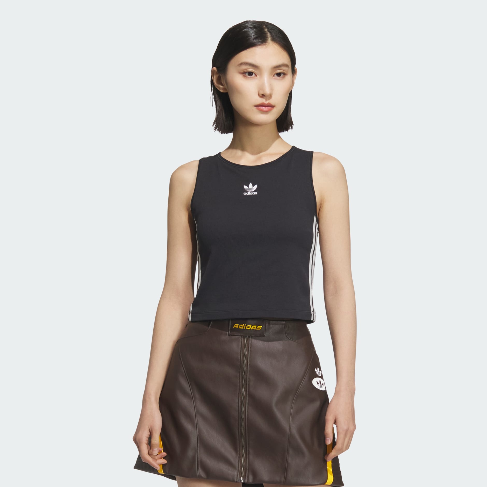 3-Stripes Padded Tank Top