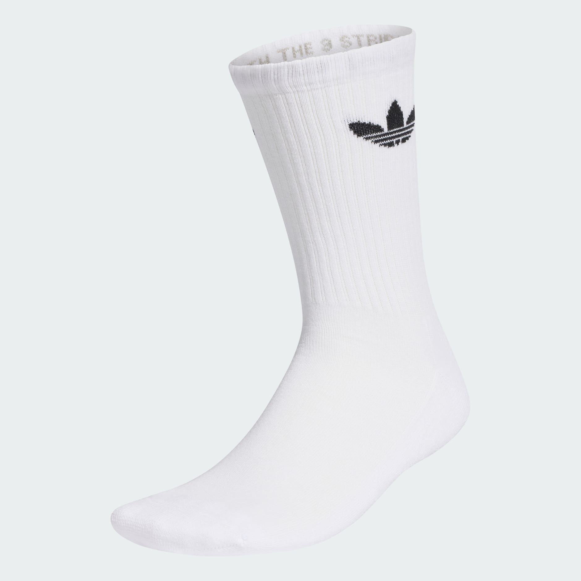 TREFOIL CREW SOCK CUSHION 1 PAIR