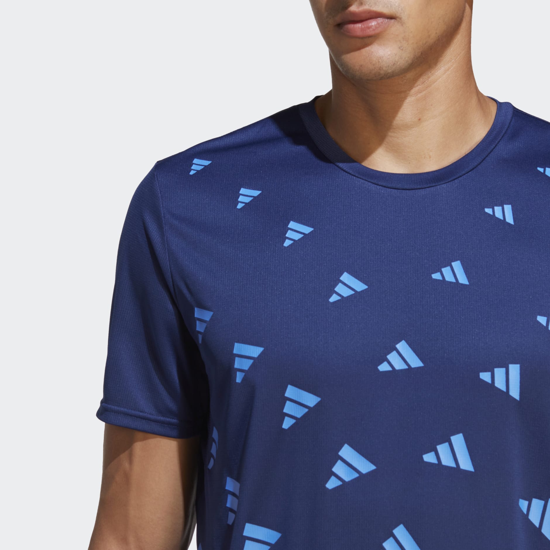 Clothing - Brand Love Graphic Tee - Blue | adidas South Africa