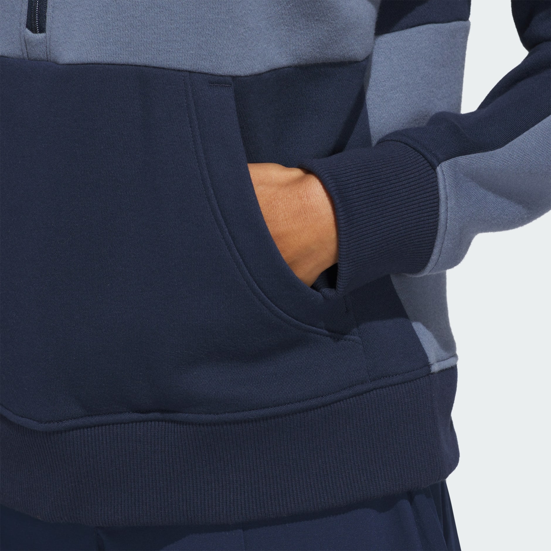 Jachetă cu fermoar pe jumătate