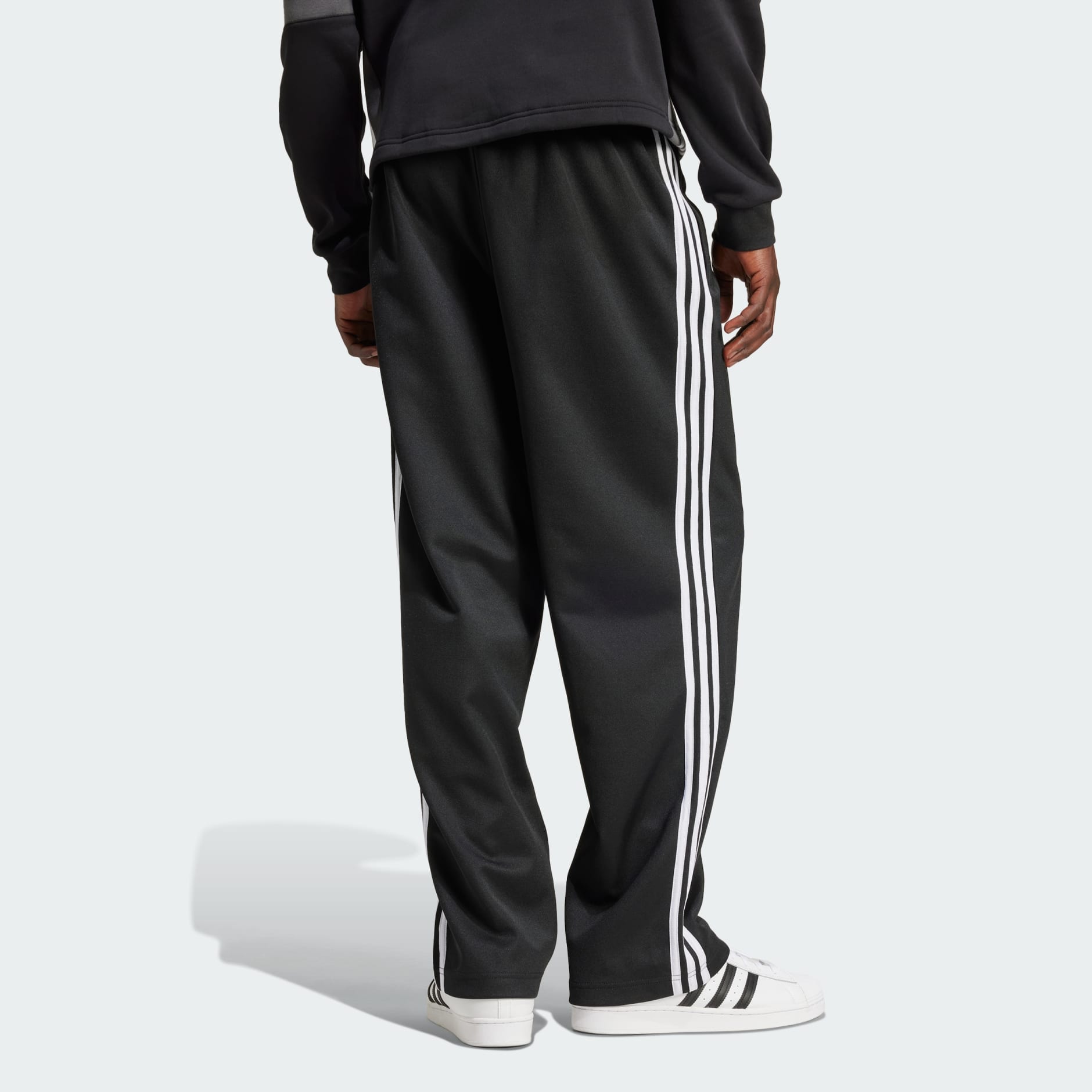 Adidas Originals Adicolor Baggy Firebird Track Pants Black Mens