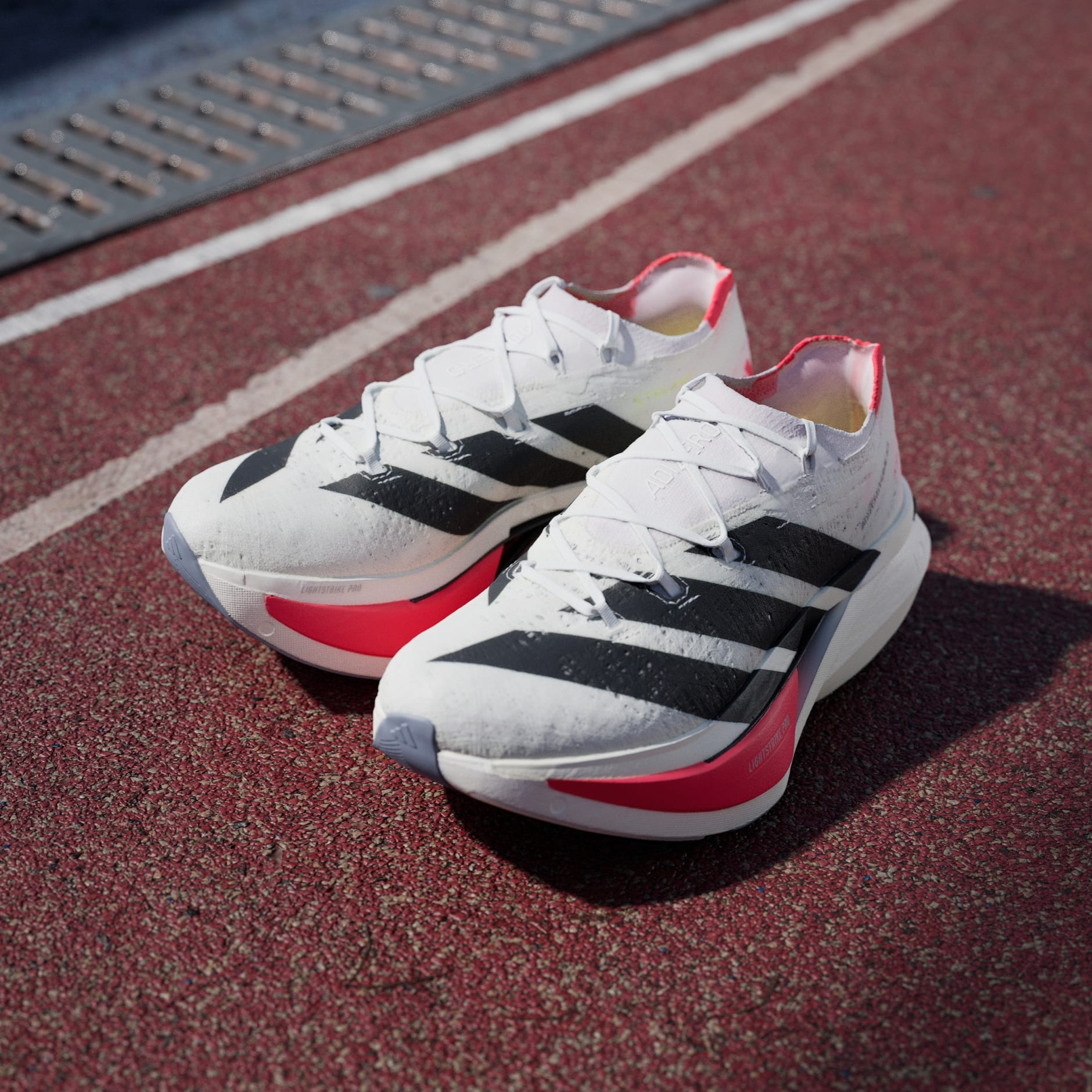 Adizero Prime X3 STRUNG Running Shoes - White | adidas Hong Kong