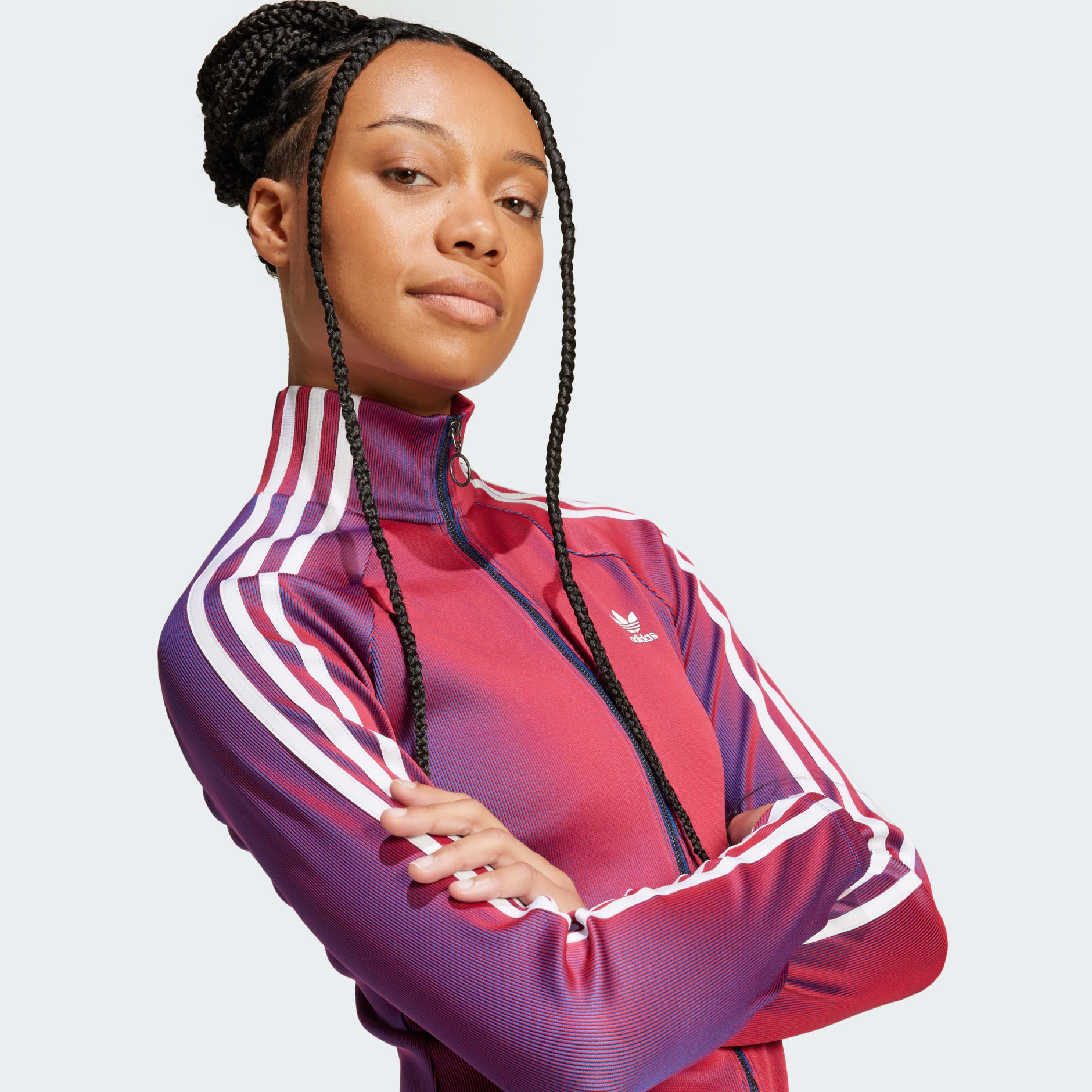 CLOTHING - Rasant Rib Full-Zip Top - Multicolour | adidas Oman