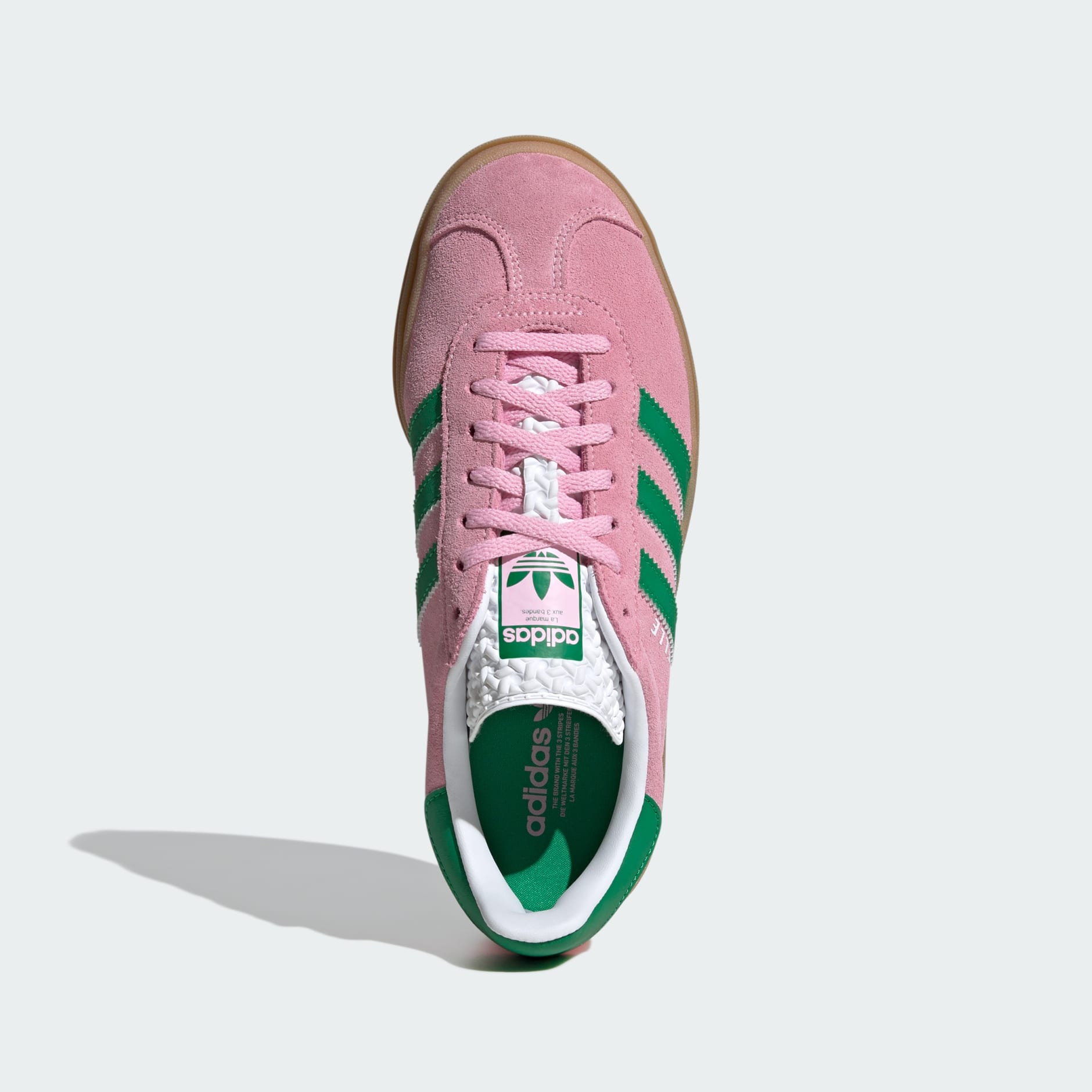 adidas gazelle pink size 3
