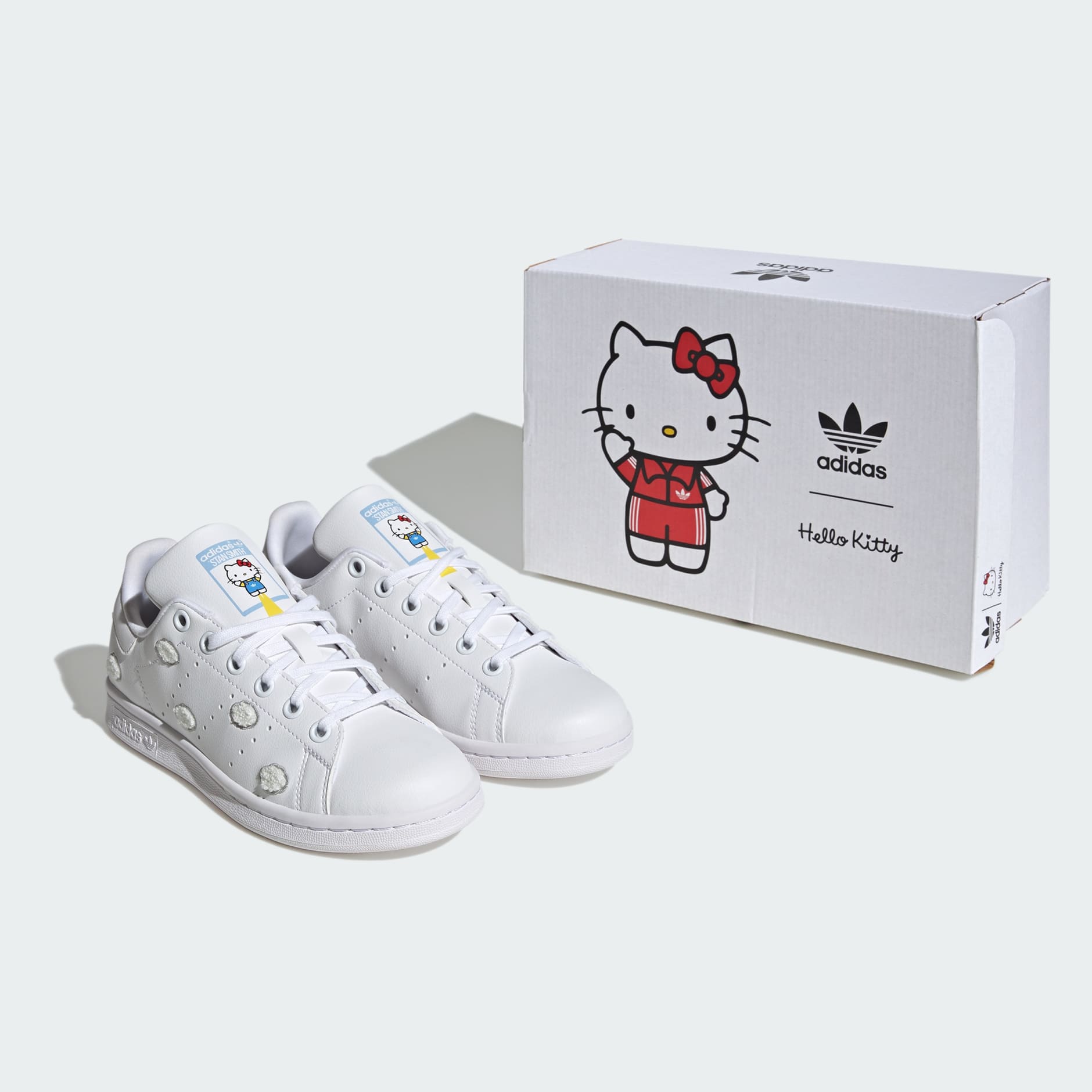 Kids Shoes adidas x Hello Kitty Stan Smith Shoes Kids White adidas Bahrain