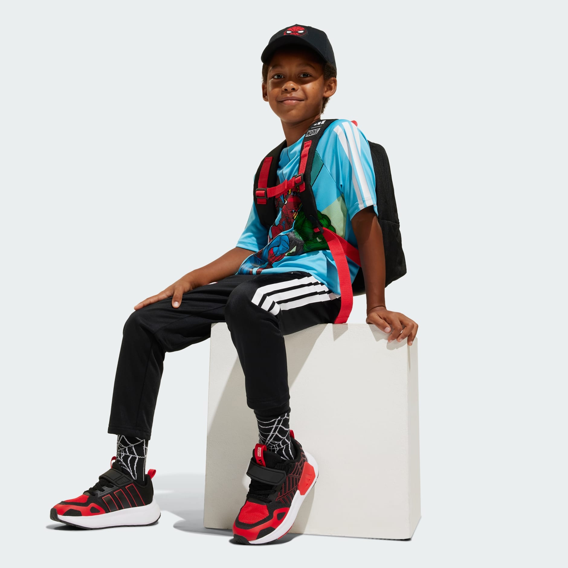 ADIDAS MARVEL SPIDER-MAN T 恤