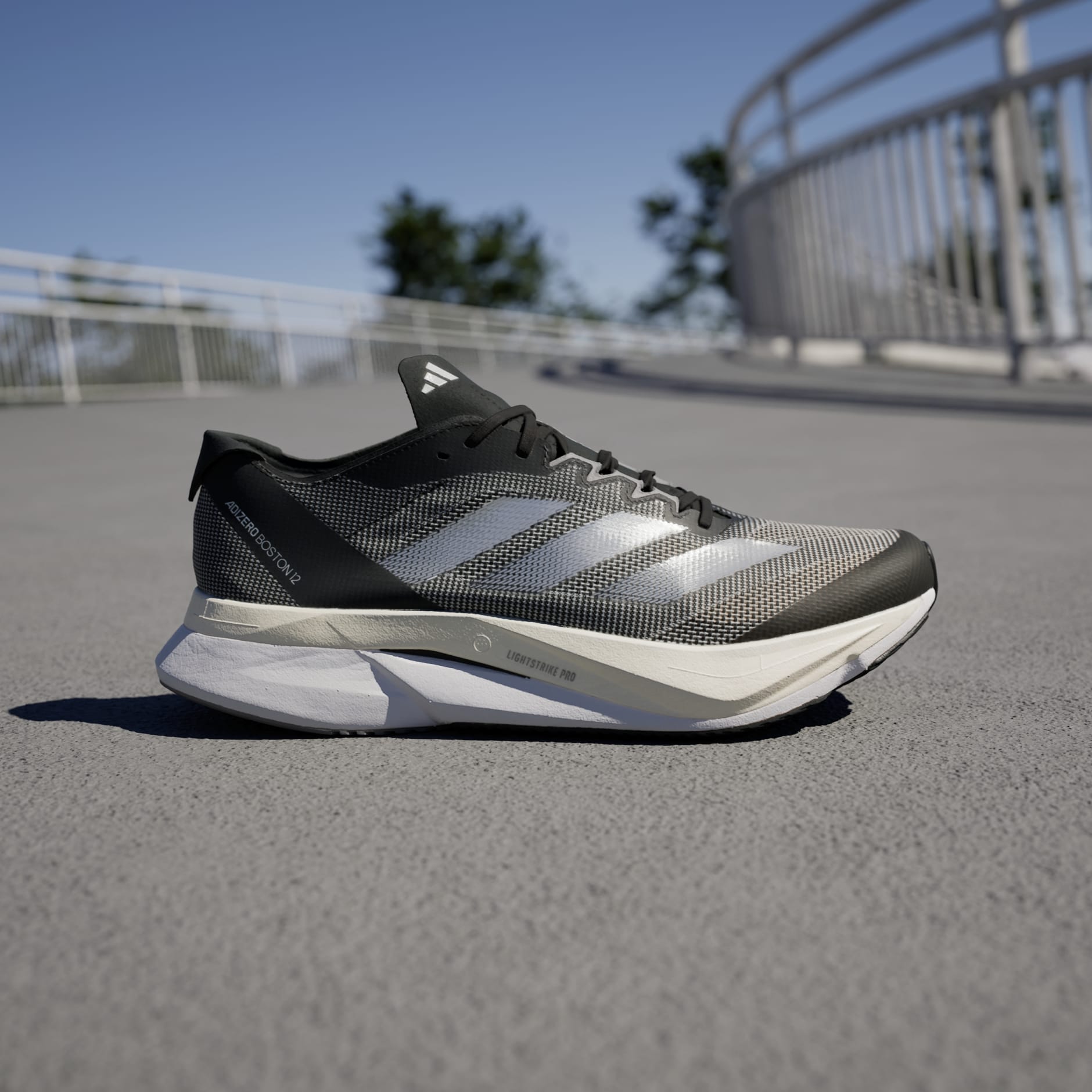 Men's Shoes - Adizero Boston 12 Shoes - Black | adidas Oman