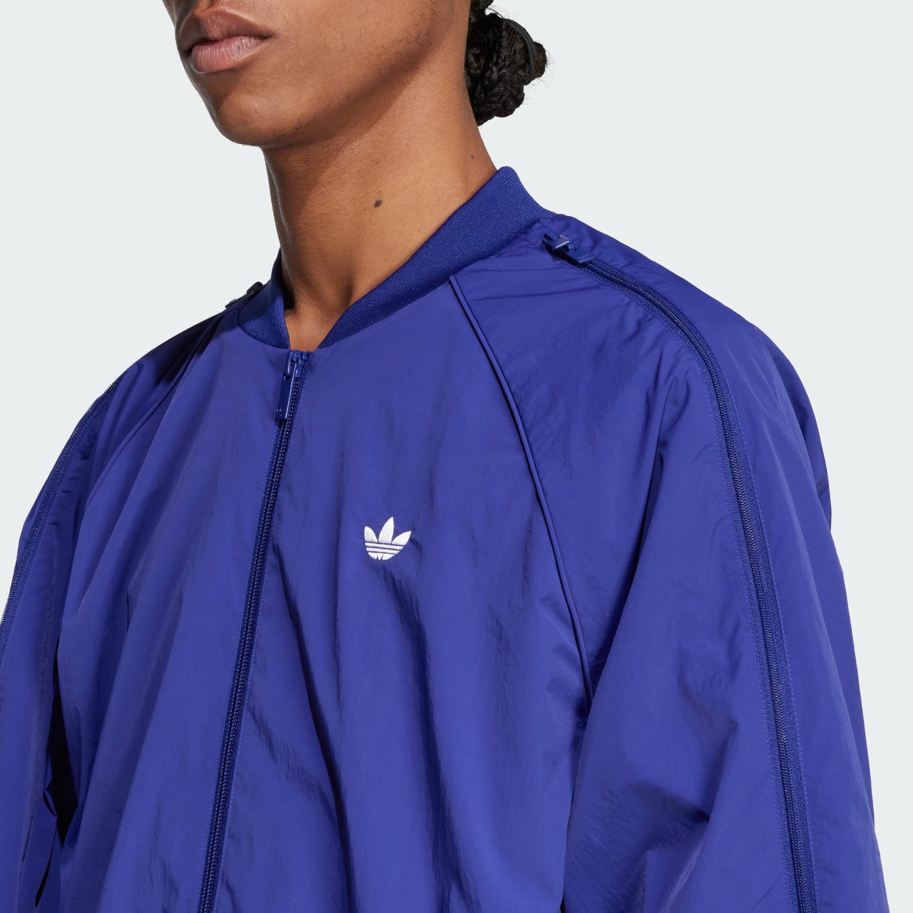 即決 上下5XL正規品/新品ブルー日本未発売BIGサイズadidas