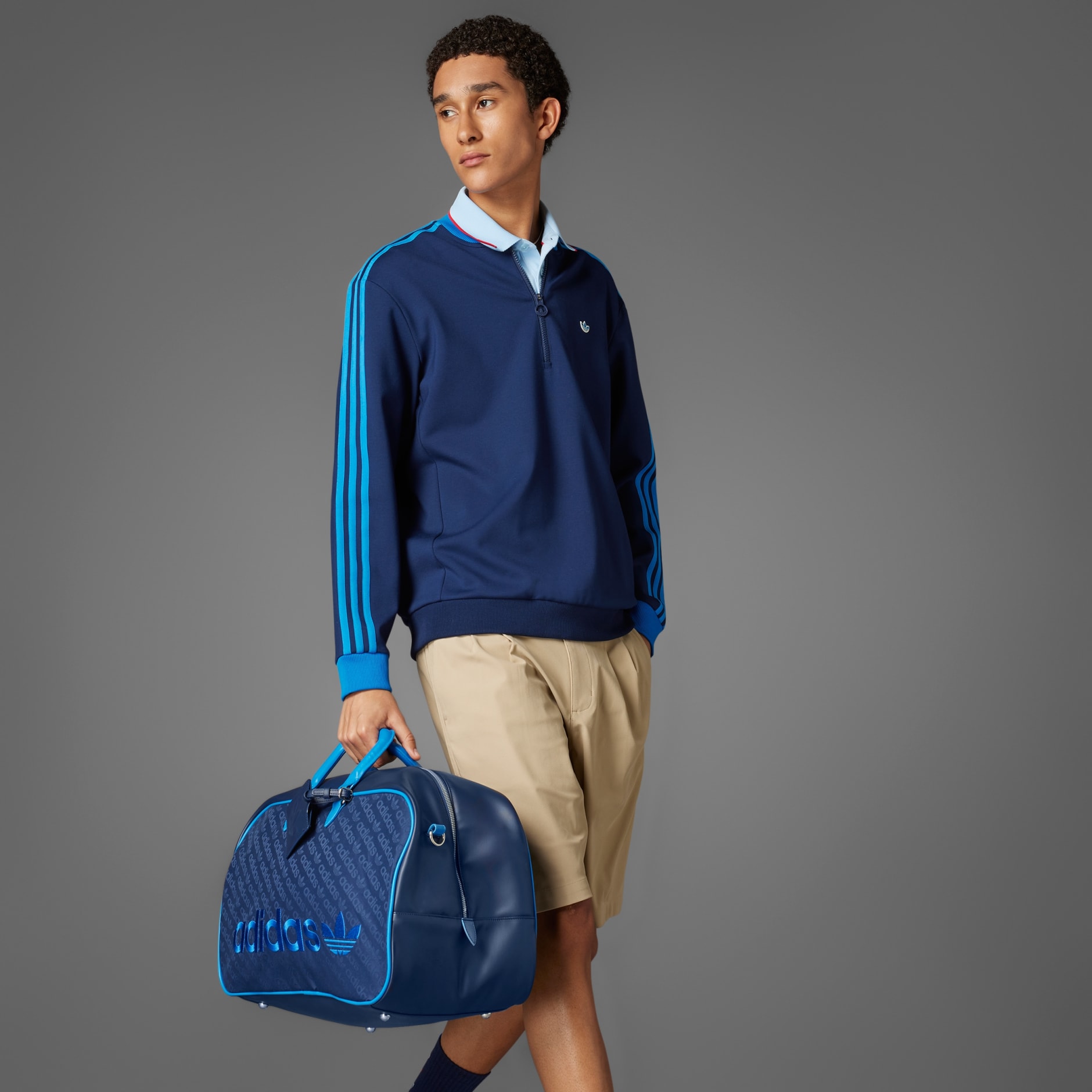 adidas Originals Golf Boston Bag - Blue | adidas IQ