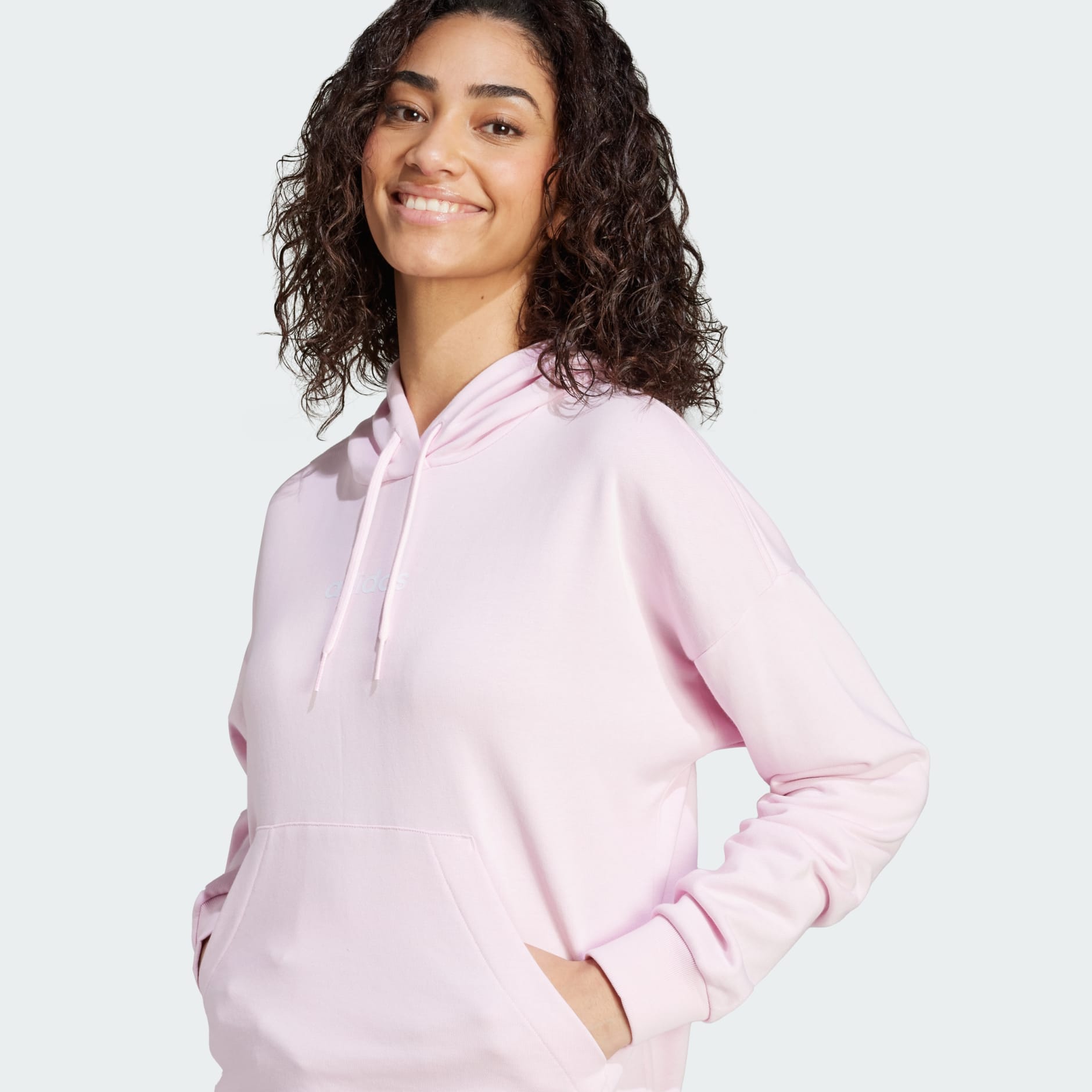 Hanorac flaușat Essentials Linear