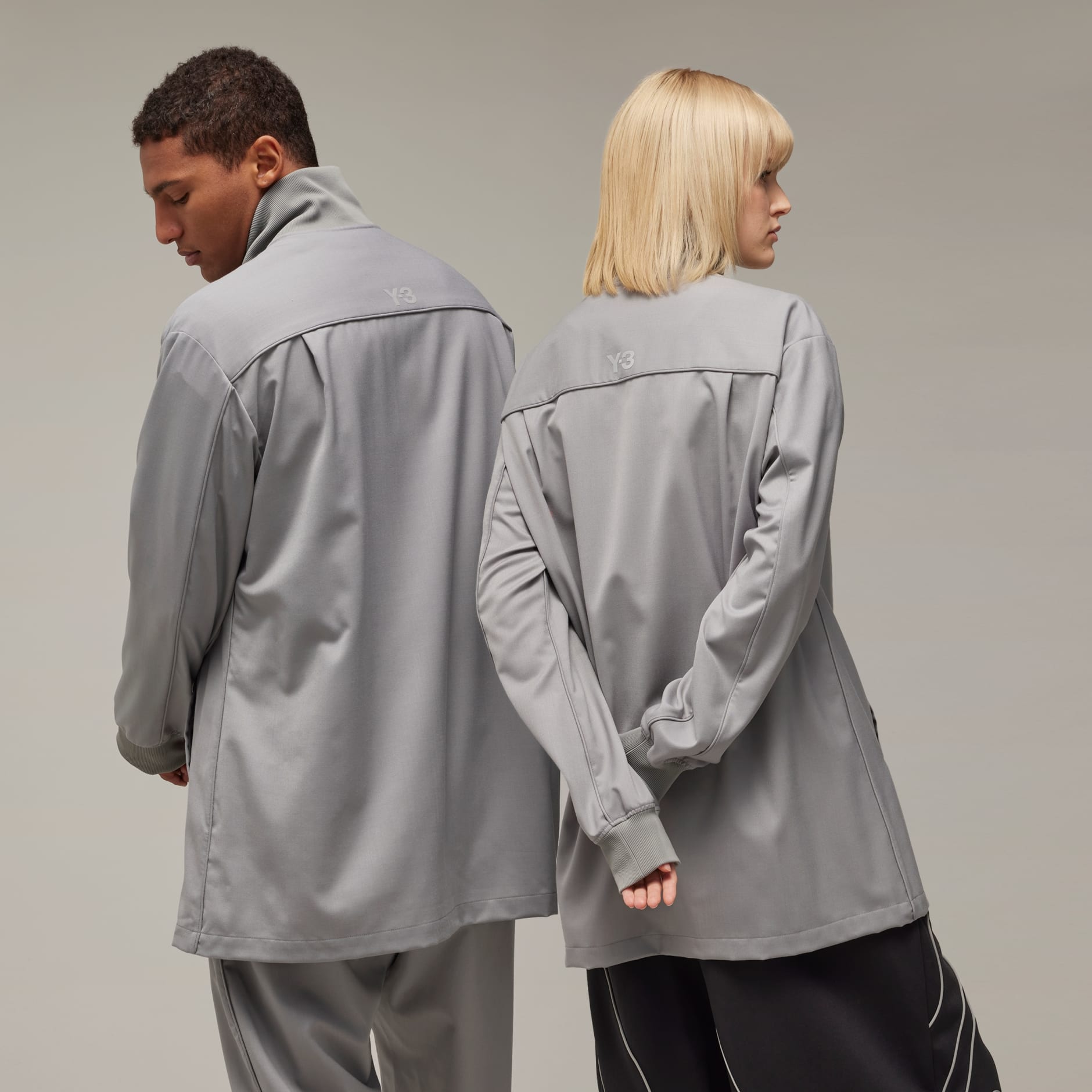 Clothing - Y-3 Refined Woven Track Top - Grey | adidas South Clothing - Y-3 Refined Woven Track Top - Grey | adidas South