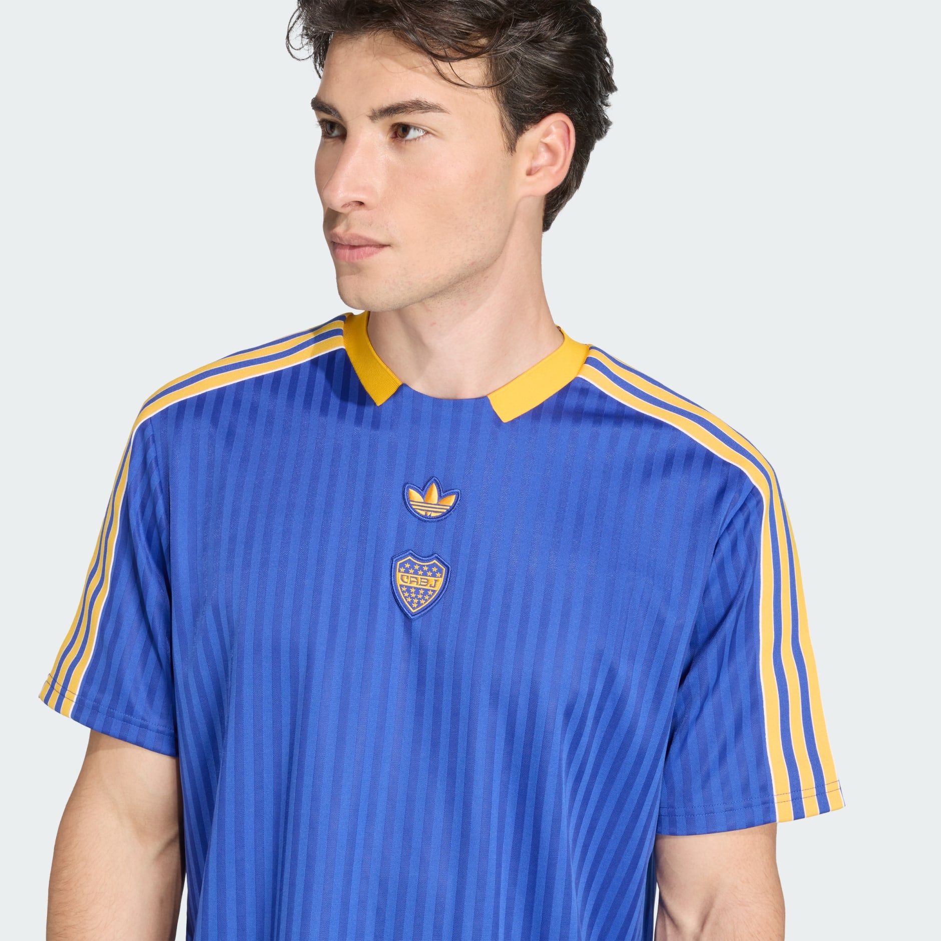 Clothing - Boca Juniors Terrace Icons Jersey - Blue | adidas Oman